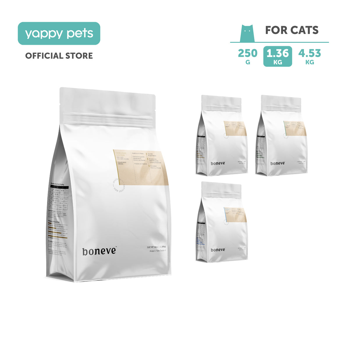 Boneve Grain Free Cat Dry Food 1.36kg