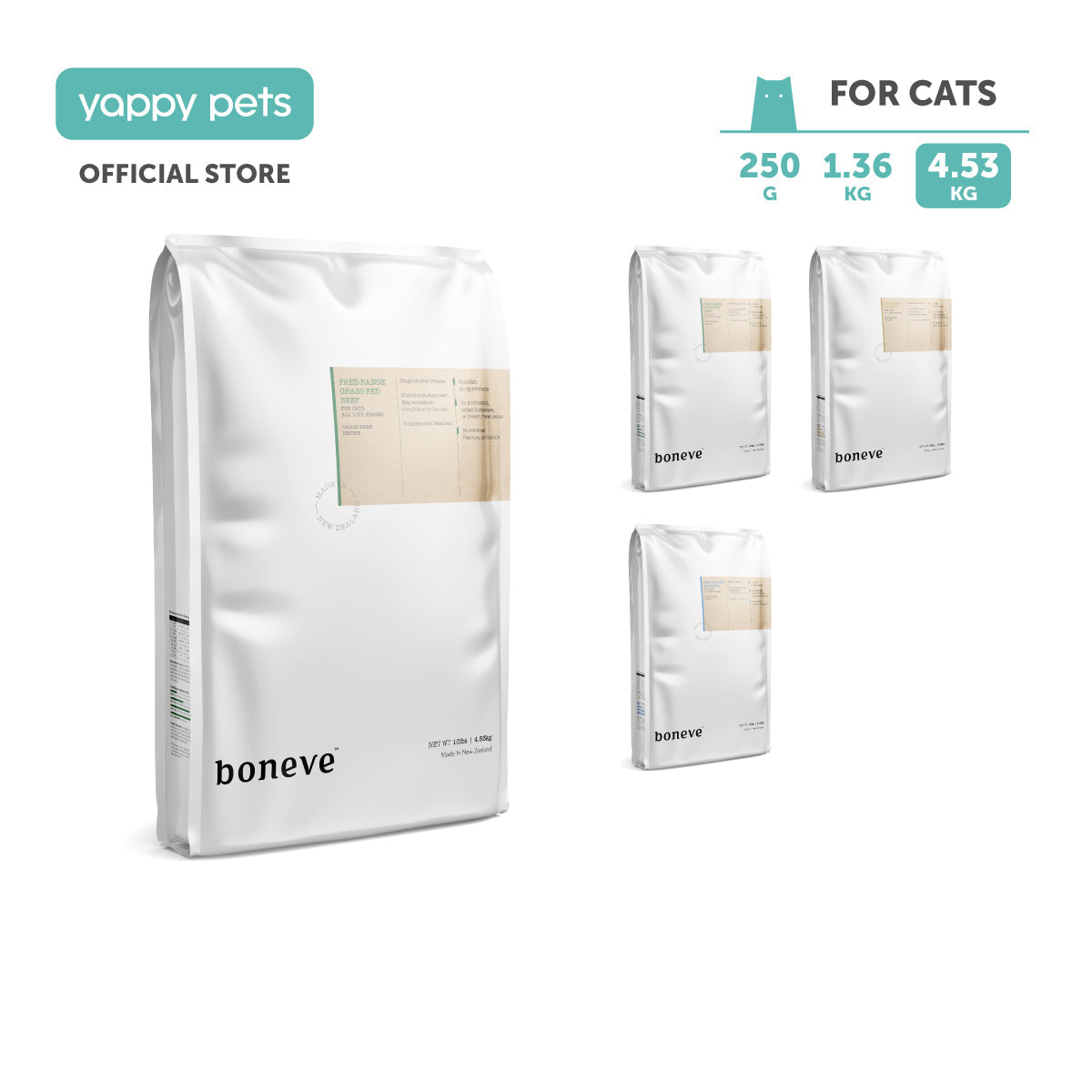 Boneve Grain Free Cat Dry Food 4.53kg