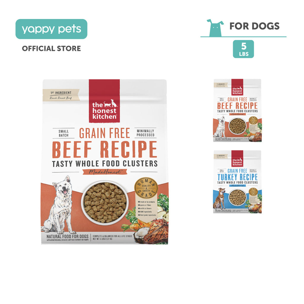 The Honest Kitchen Tasty Whole Food Clusters Grain Free Dog Food 5lbs