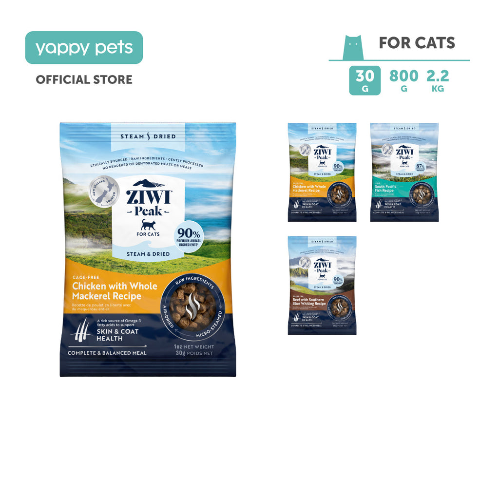 Ziwi Peak Steam & Dried Cat Food Trial Pack 30g