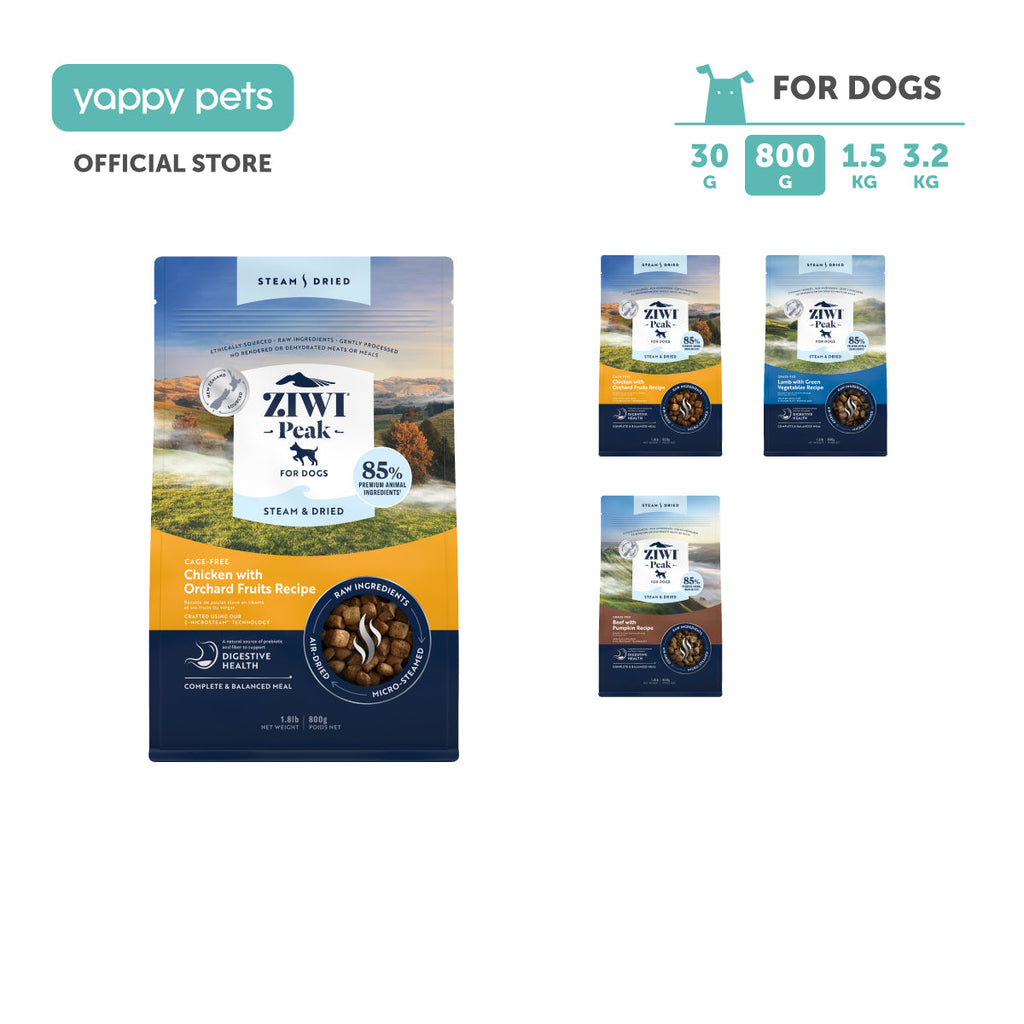 Ziwi Peak Steam & Dried Dog Food 800g
