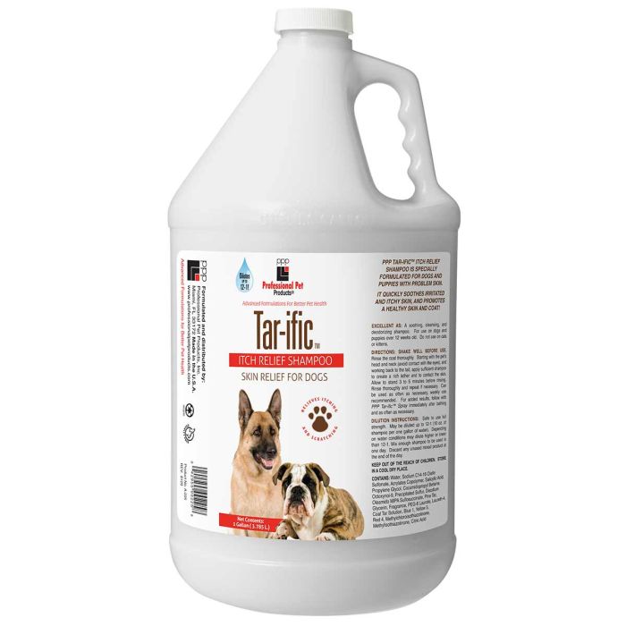 PPP Tar-ific Skin Care Shampoo for Dogs and Cats 3.79L