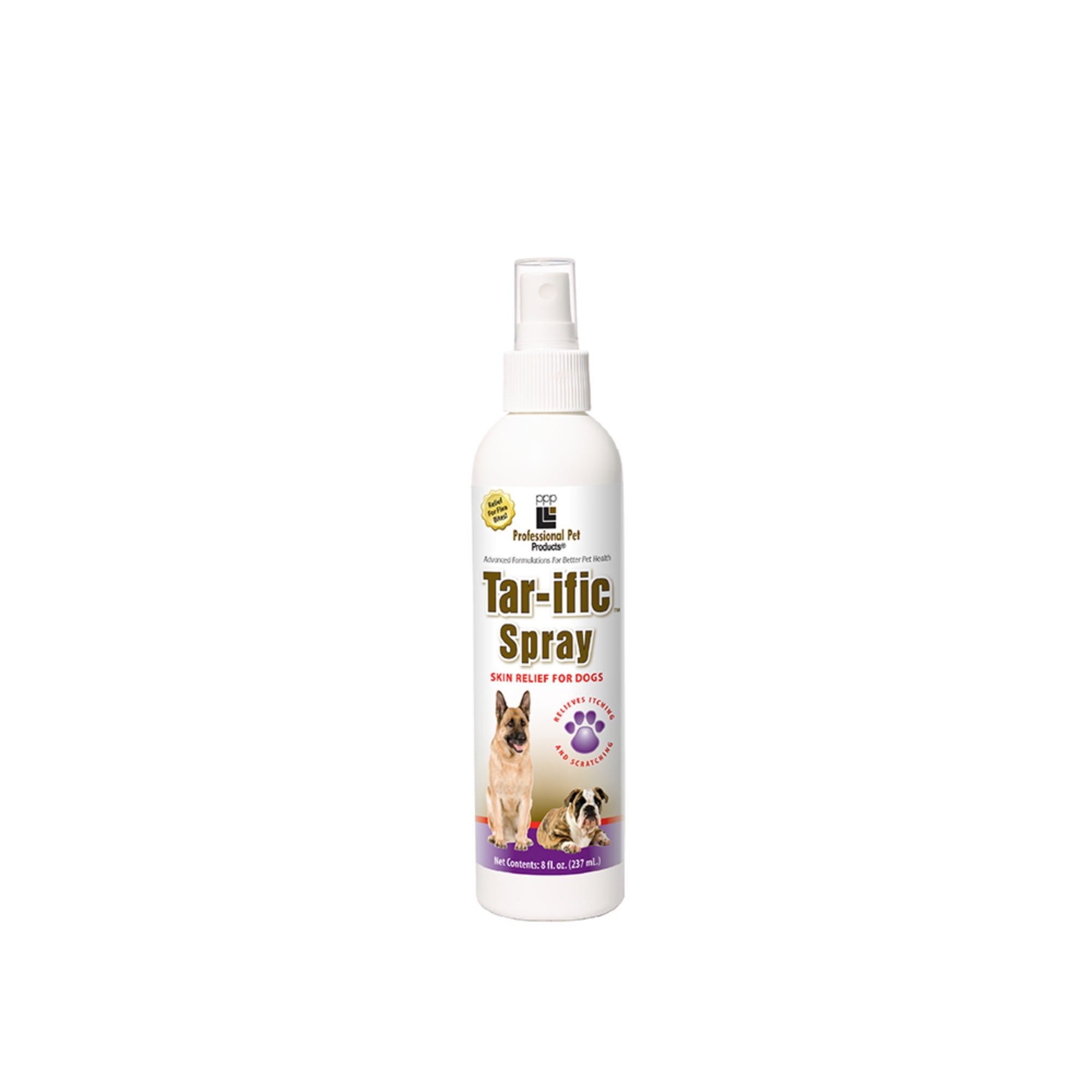 PPP Tar-ific Skin Relief Itch Relief Spray for Dogs & Puppies 237ml