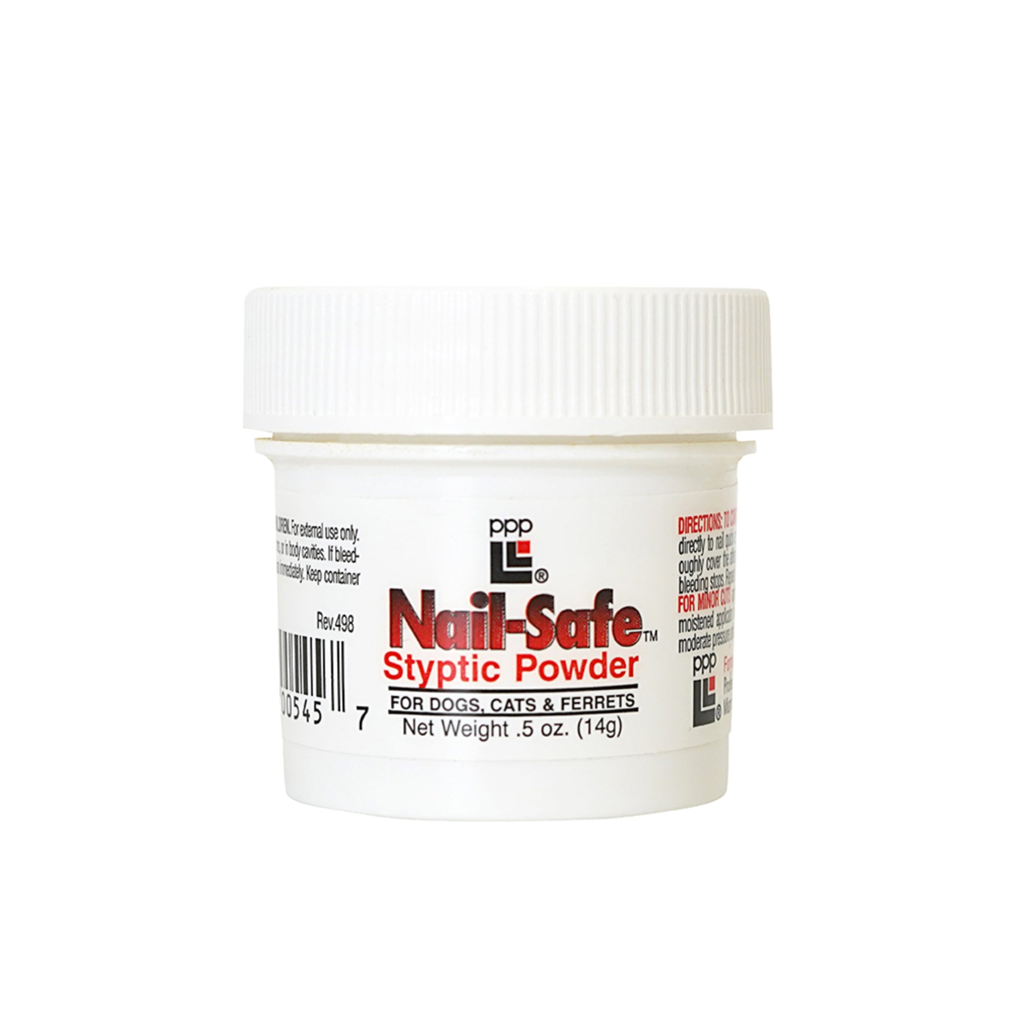 PPP Nail Safe Styptic Powder for Cats & Dogs 14.8g