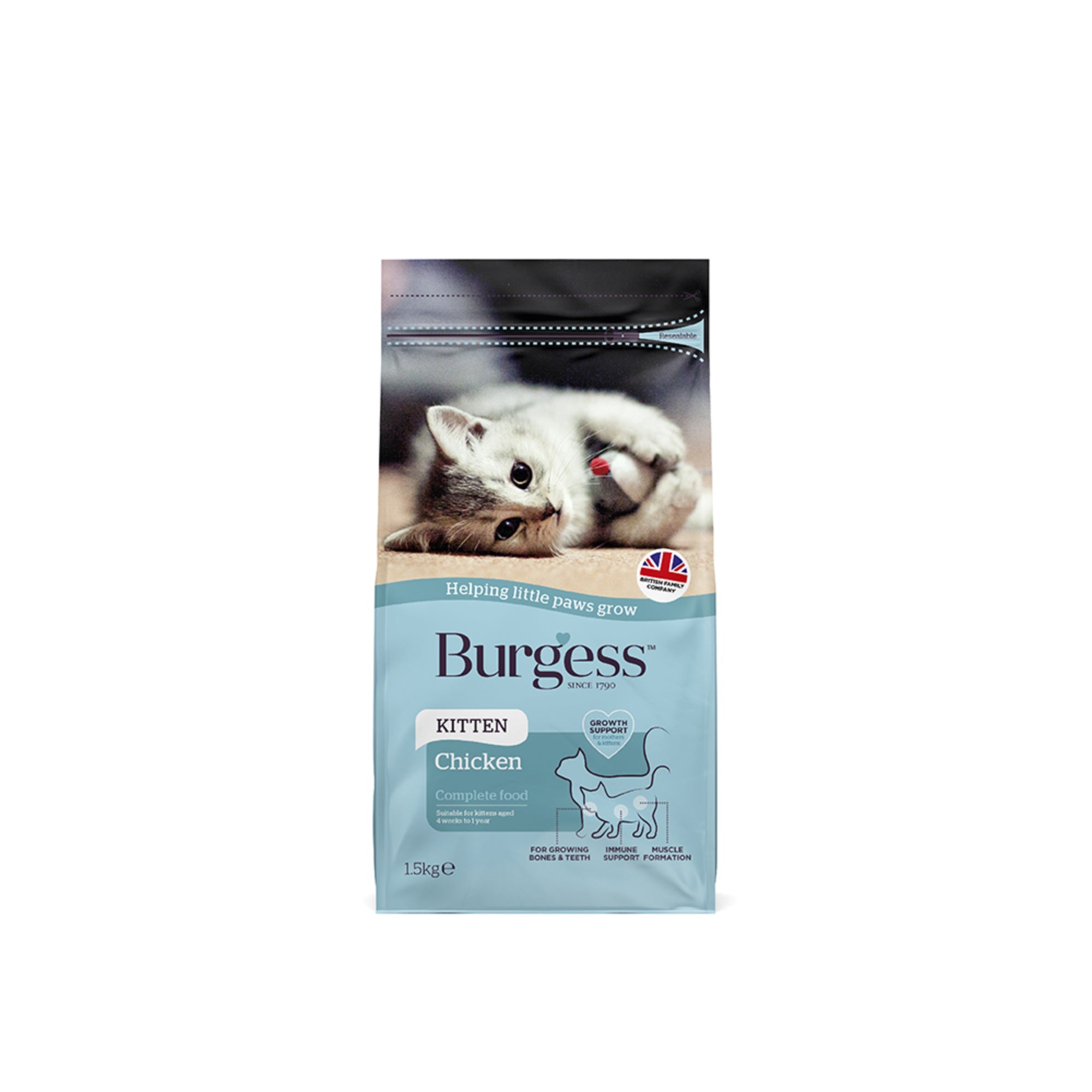 Burgess Cat Dry Food 1.5kg