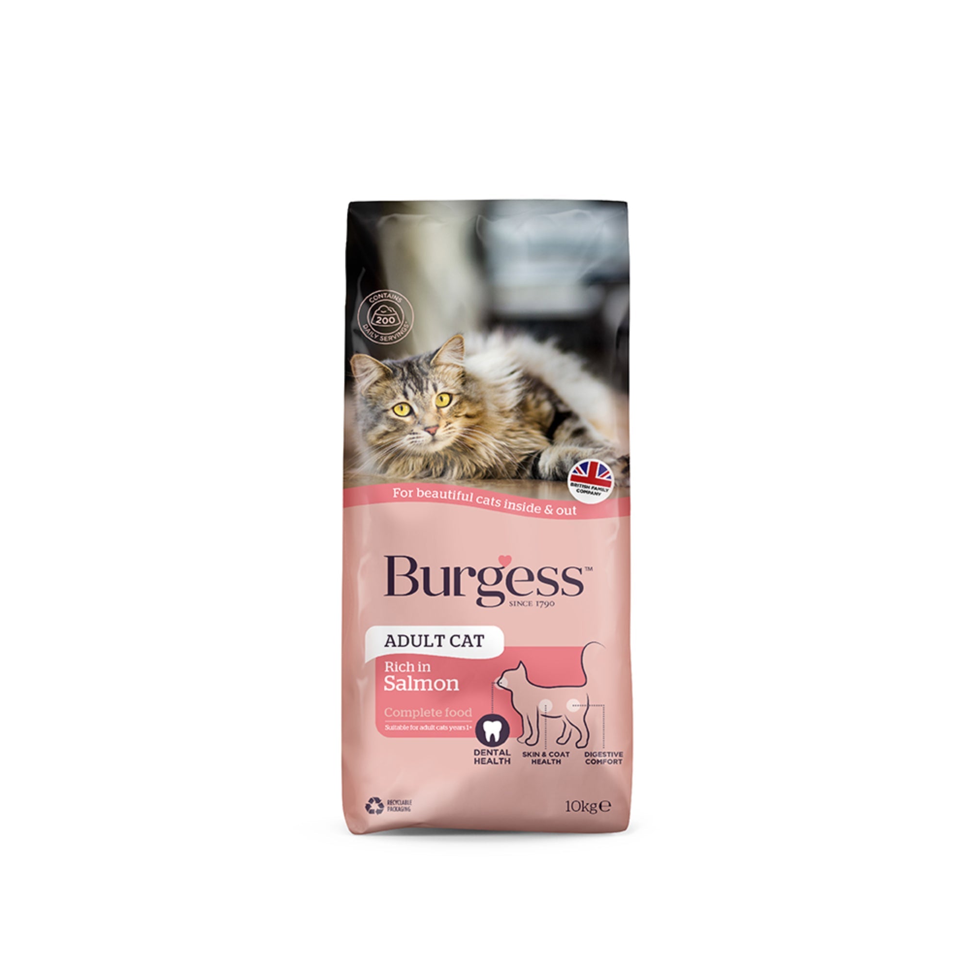 Burgess Cat Dry Food 10kg