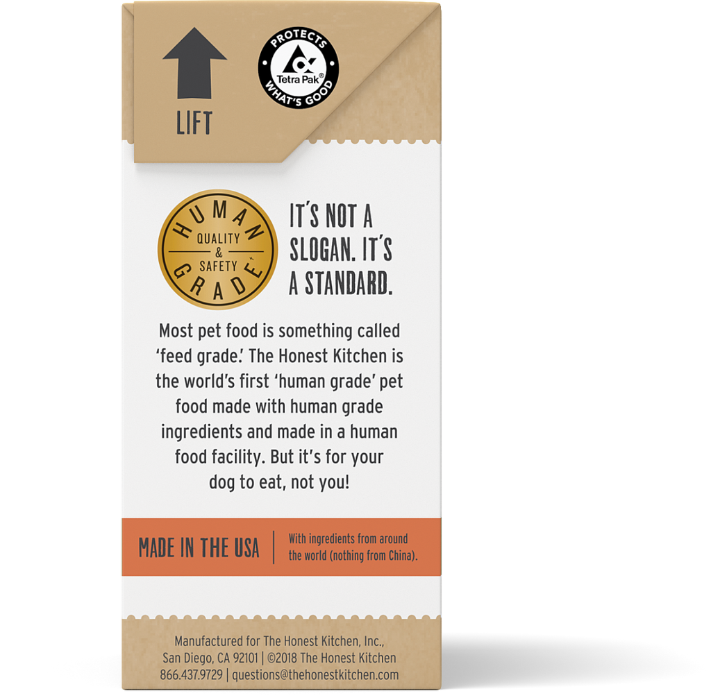 The Honest Kitchen Bone Broth Pour Overs Dog Food Toppers Beef Stew 5.5oz