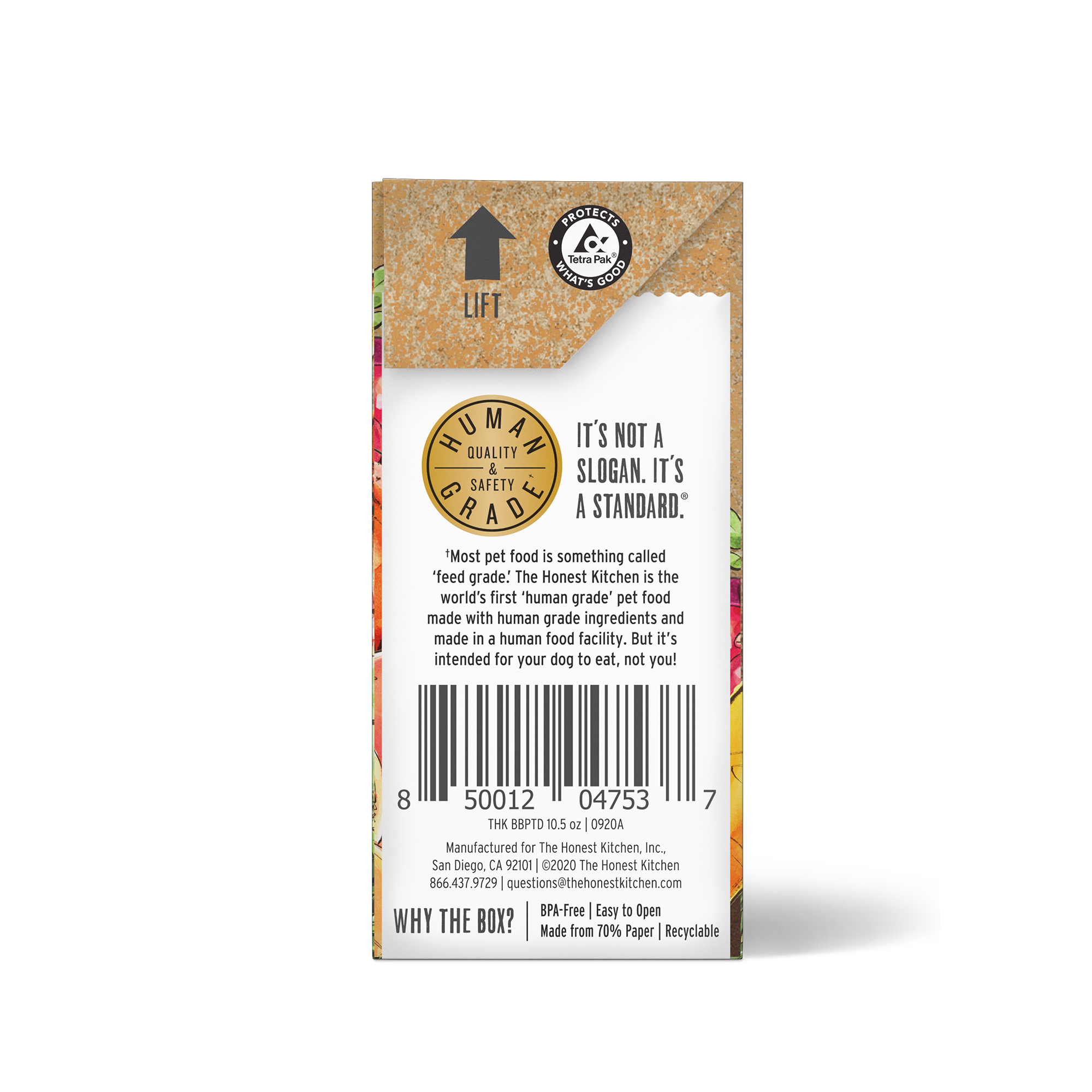 The Honest Kitchen Butcher Block Pate Wet Dog Food Turkey, Duck & Root Veggies 10.05oz