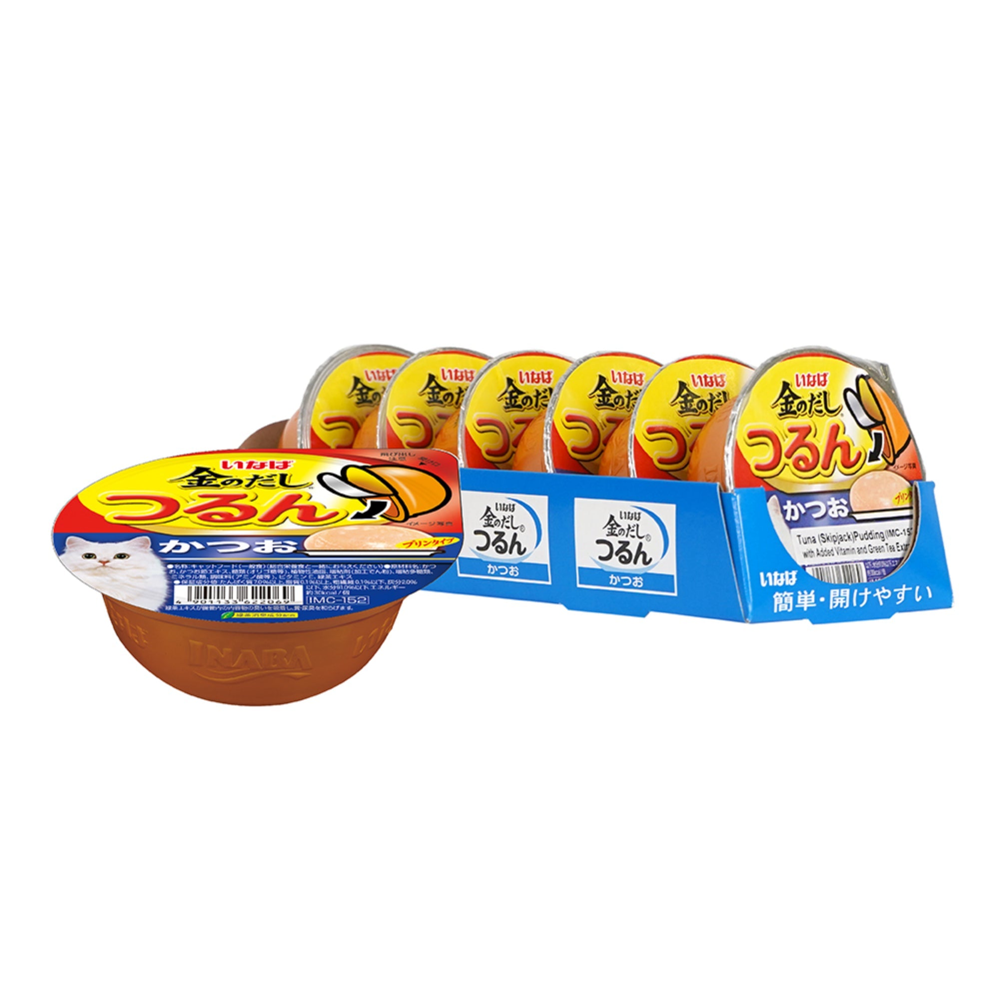 Ciao Tsurun Pudding Cup Cat Wet Food 65g x6 (Tray)