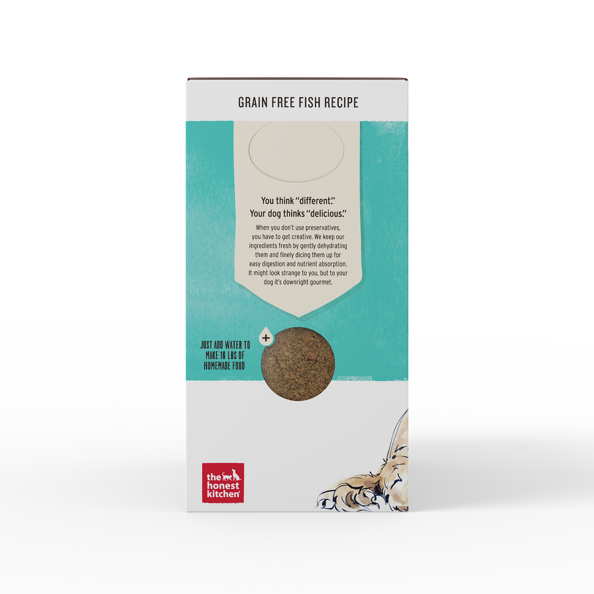 The Honest Kitchen Dehydrated Grain Free Fish Dog Food 10lbs