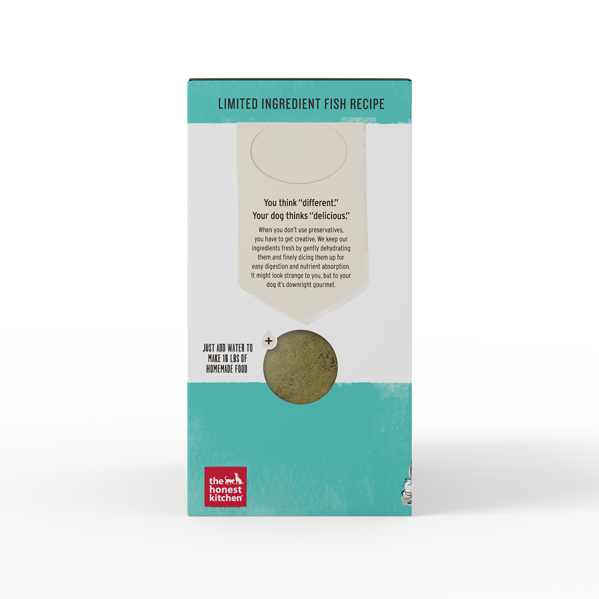 The Honest Kitchen Dehydrated Limited Ingredient Grain Free Fish Dog Food 10lbs