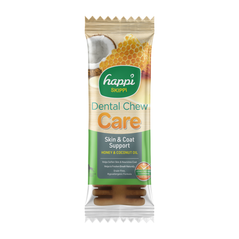 Happi Skippi Care Regular 4-inch Dog Dental Chew 25g