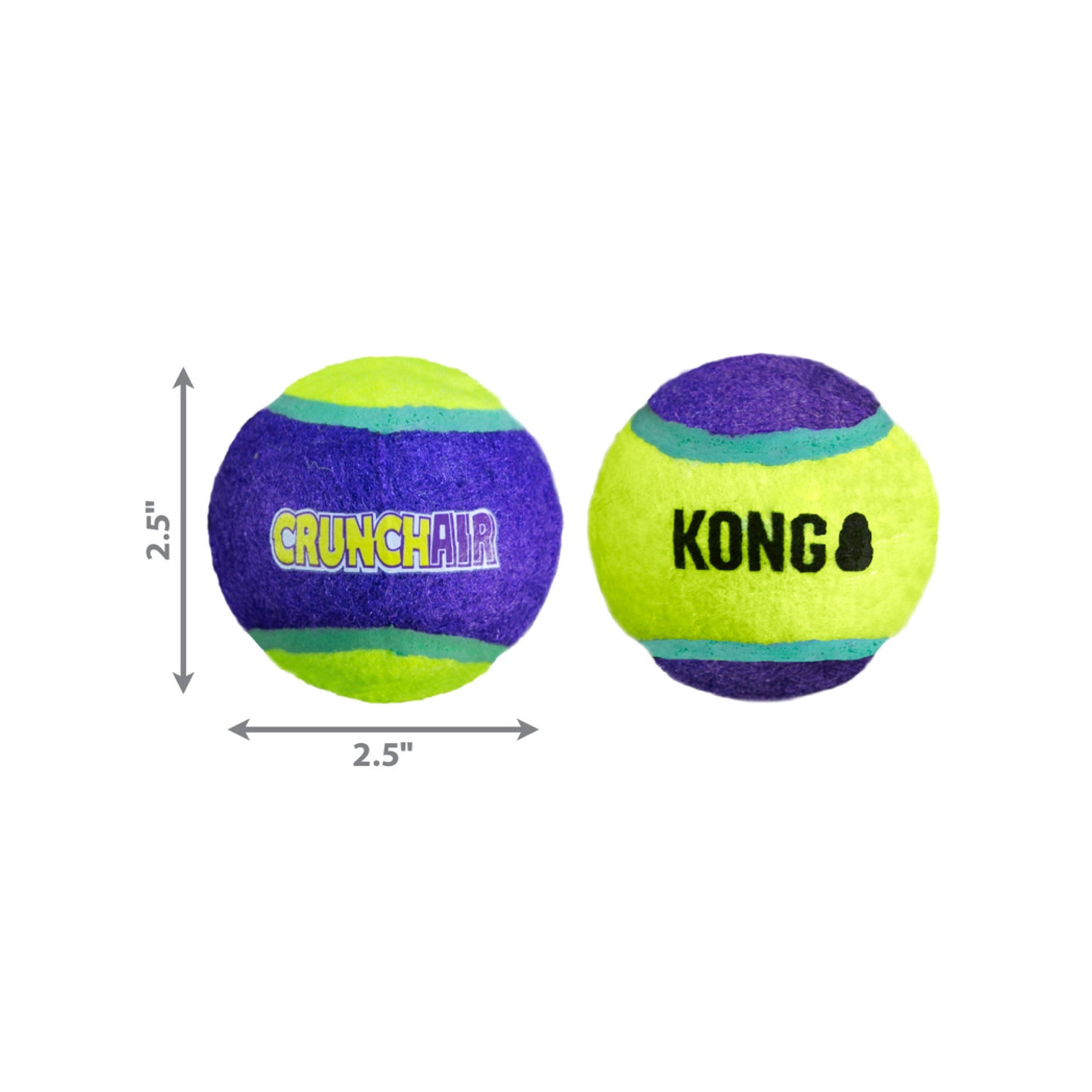 KONG CrunchAir Balls Dog Toy