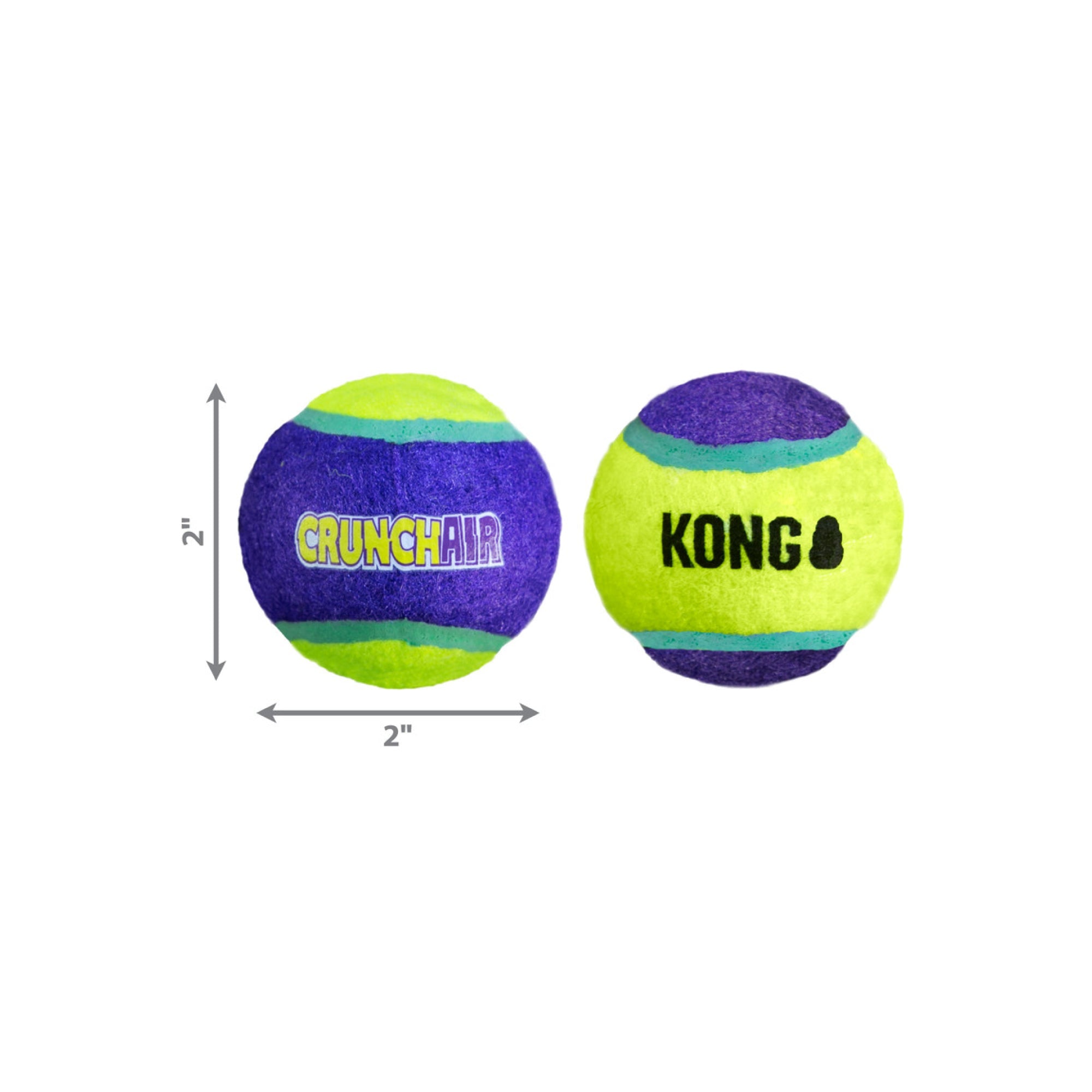 KONG CrunchAir Balls Dog Toy