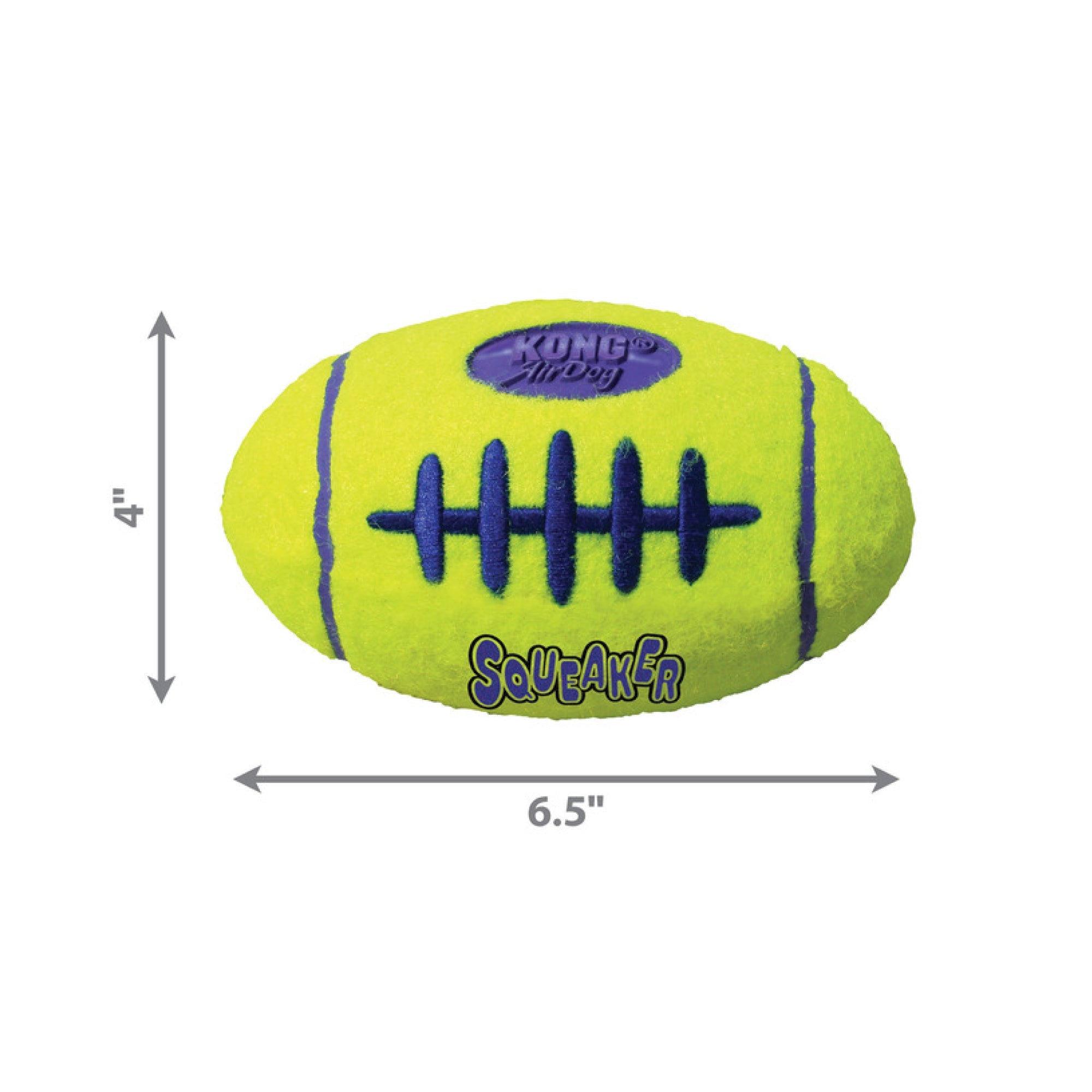 KONG AirDog Squeaker Football Dog Toy