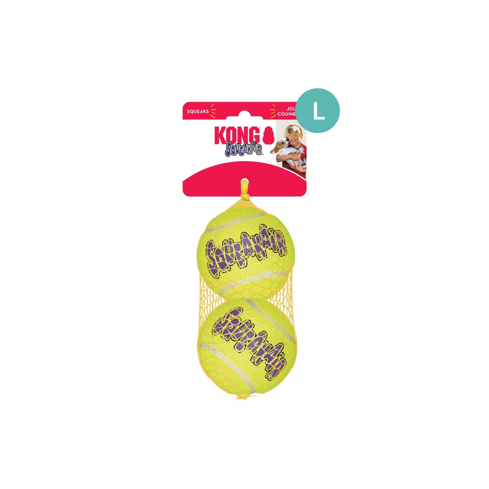 KONG SqueakAir Balls Dog Toy