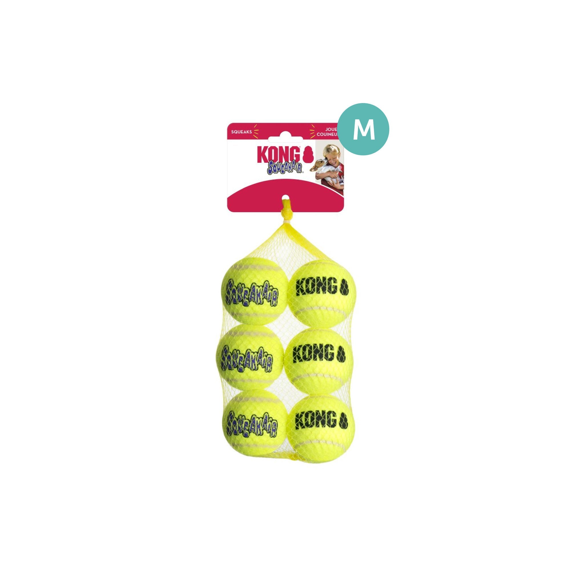 KONG SqueakAir Balls Dog Toy