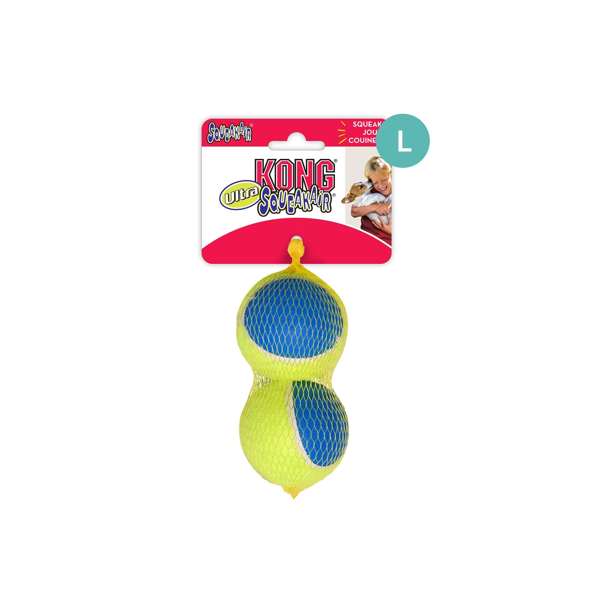 KONG SqueakAir Ultra Balls Dog Toy