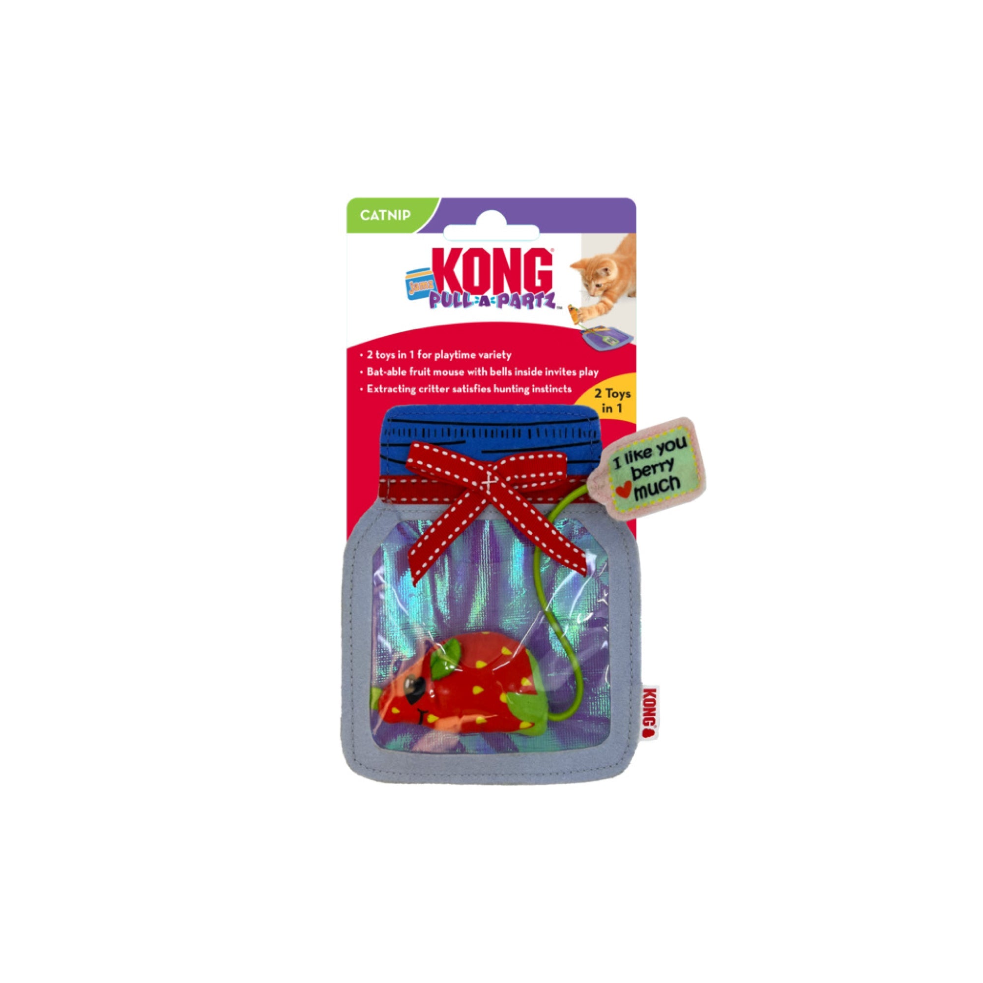 KONG Pull-A-Partz Interactive Cat Toy