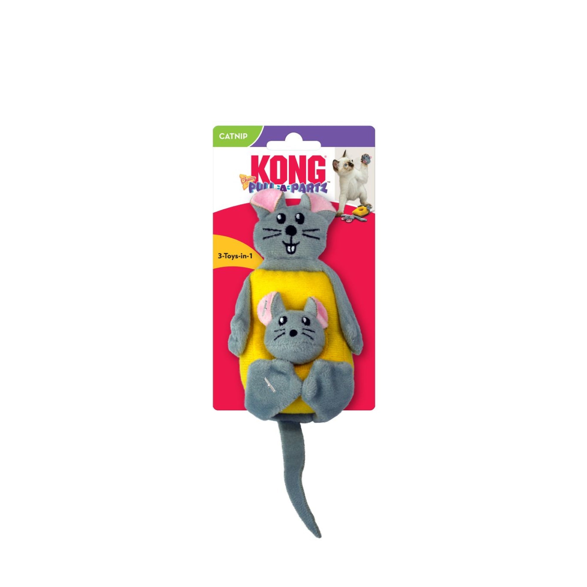 KONG Pull-A-Partz Interactive Cat Toy