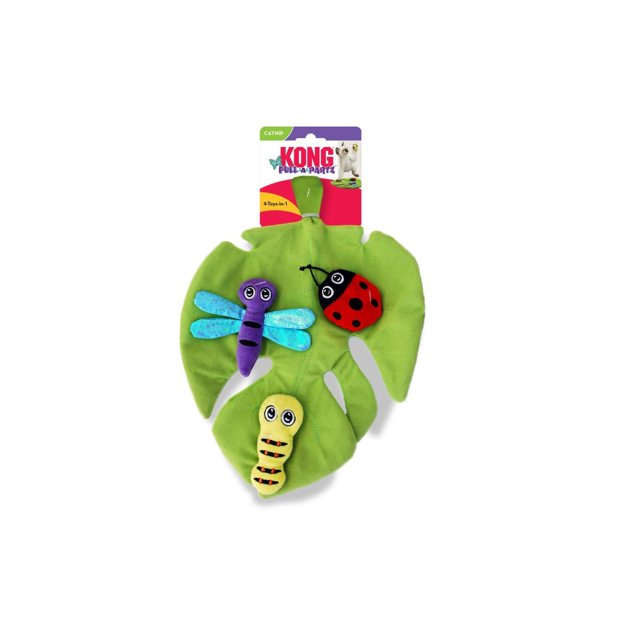 KONG Pull-A-Partz Interactive Cat Toy