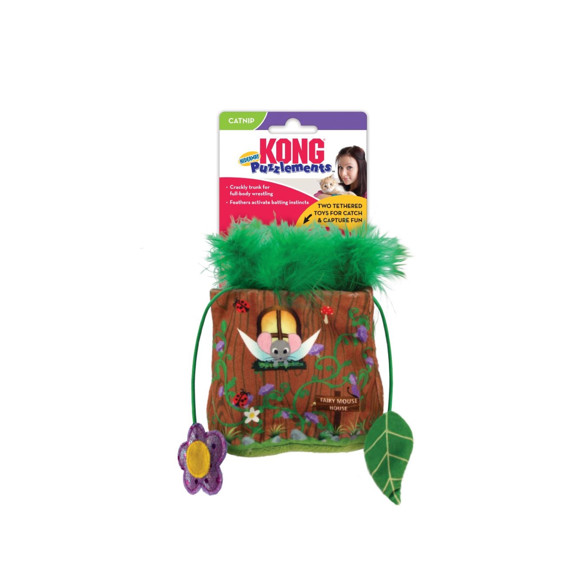 KONG Cat Puzzlements Puzzle Cat Toy