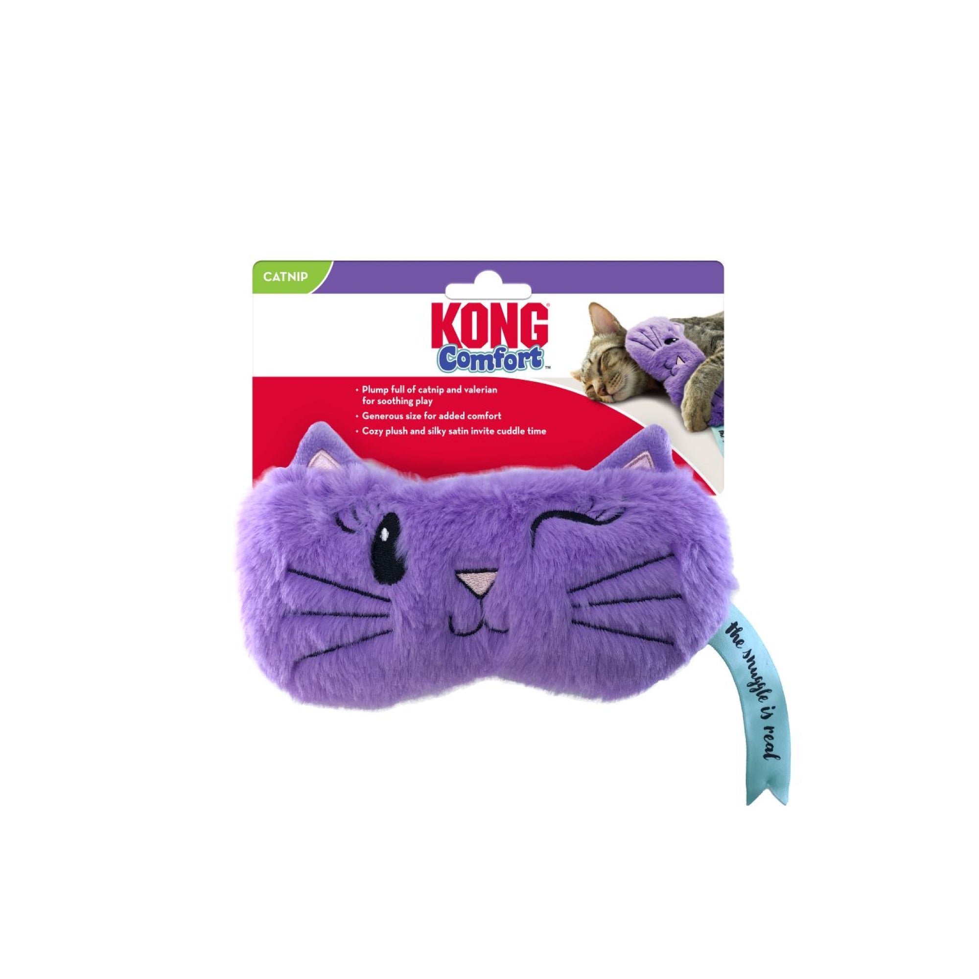 KONG Softies Soft Fabric Catnip Cat Toy