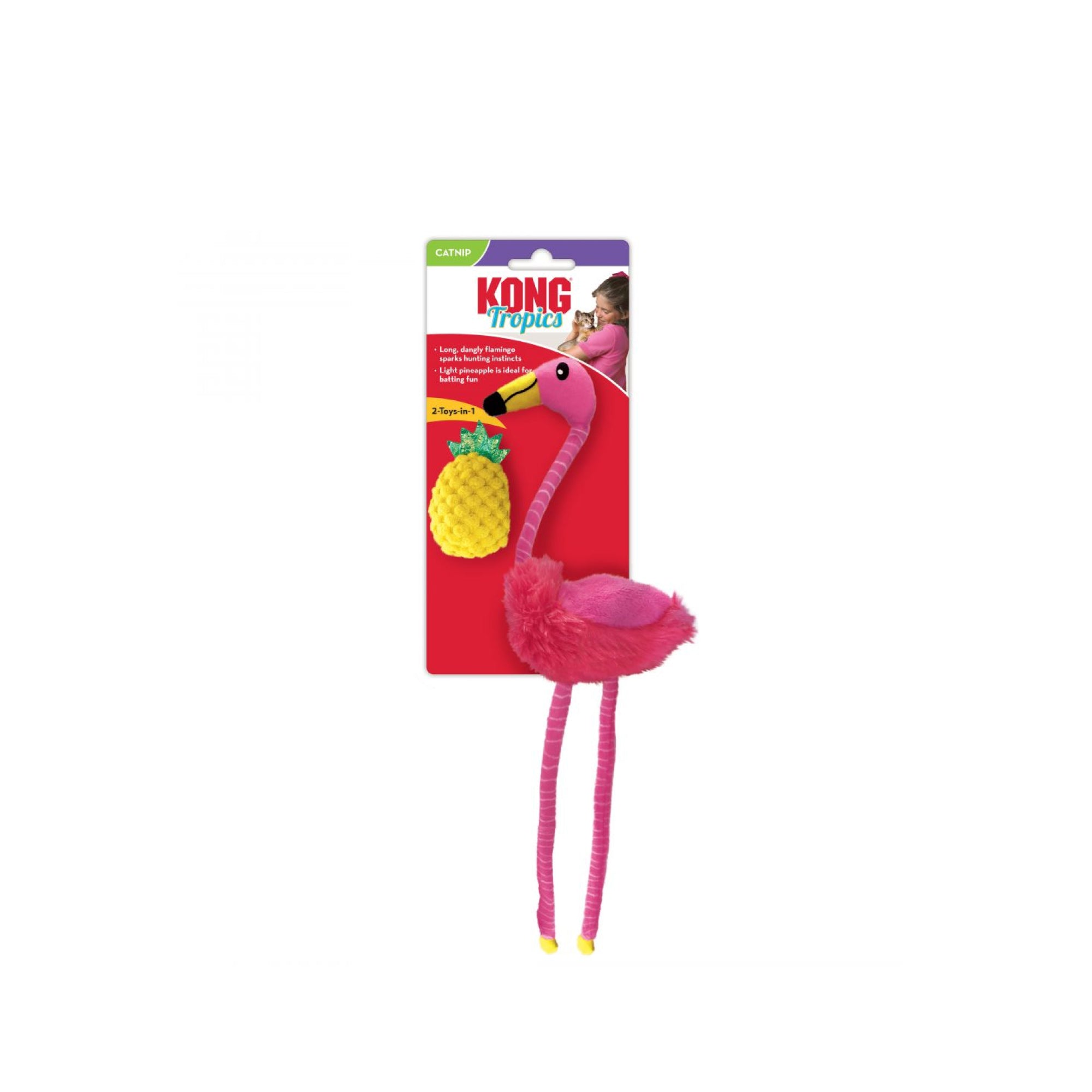 KONG Tropics Catnip Cat Toy