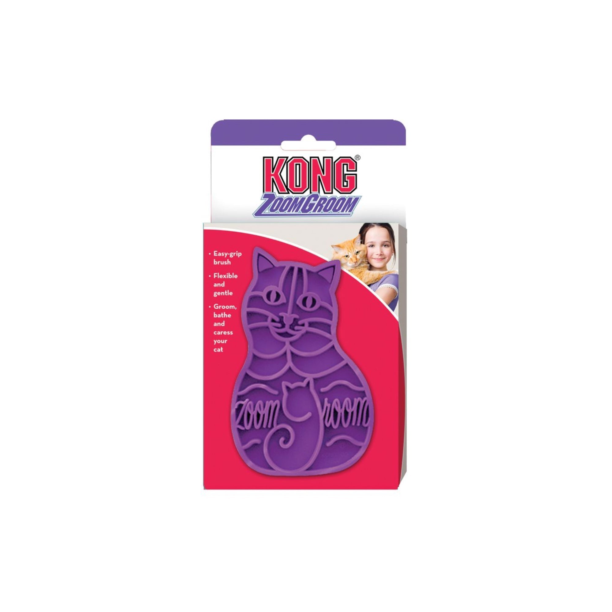 KONG ZoomGroom Cat Brush