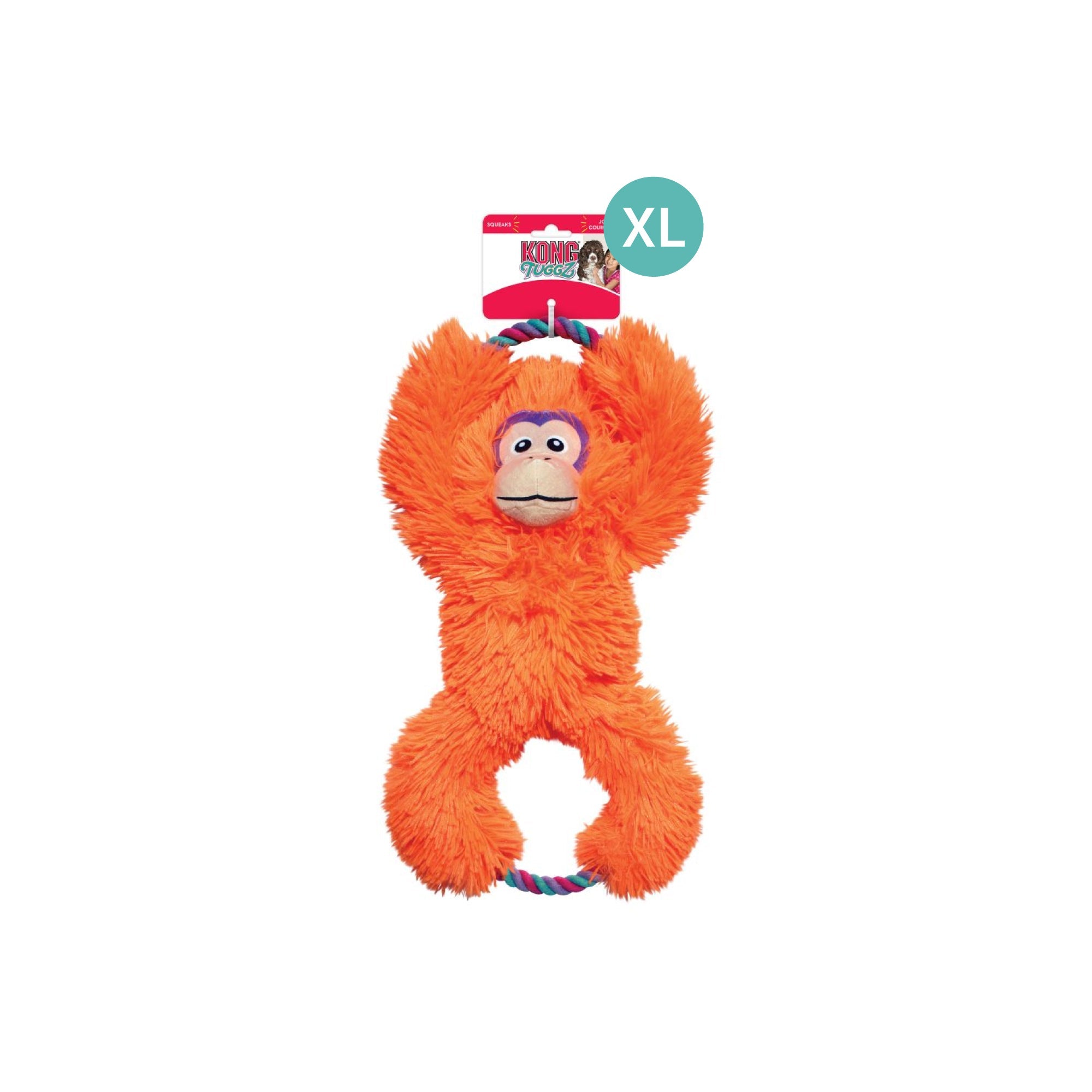KONG Tuggz Squaker Dog Toy XLarge