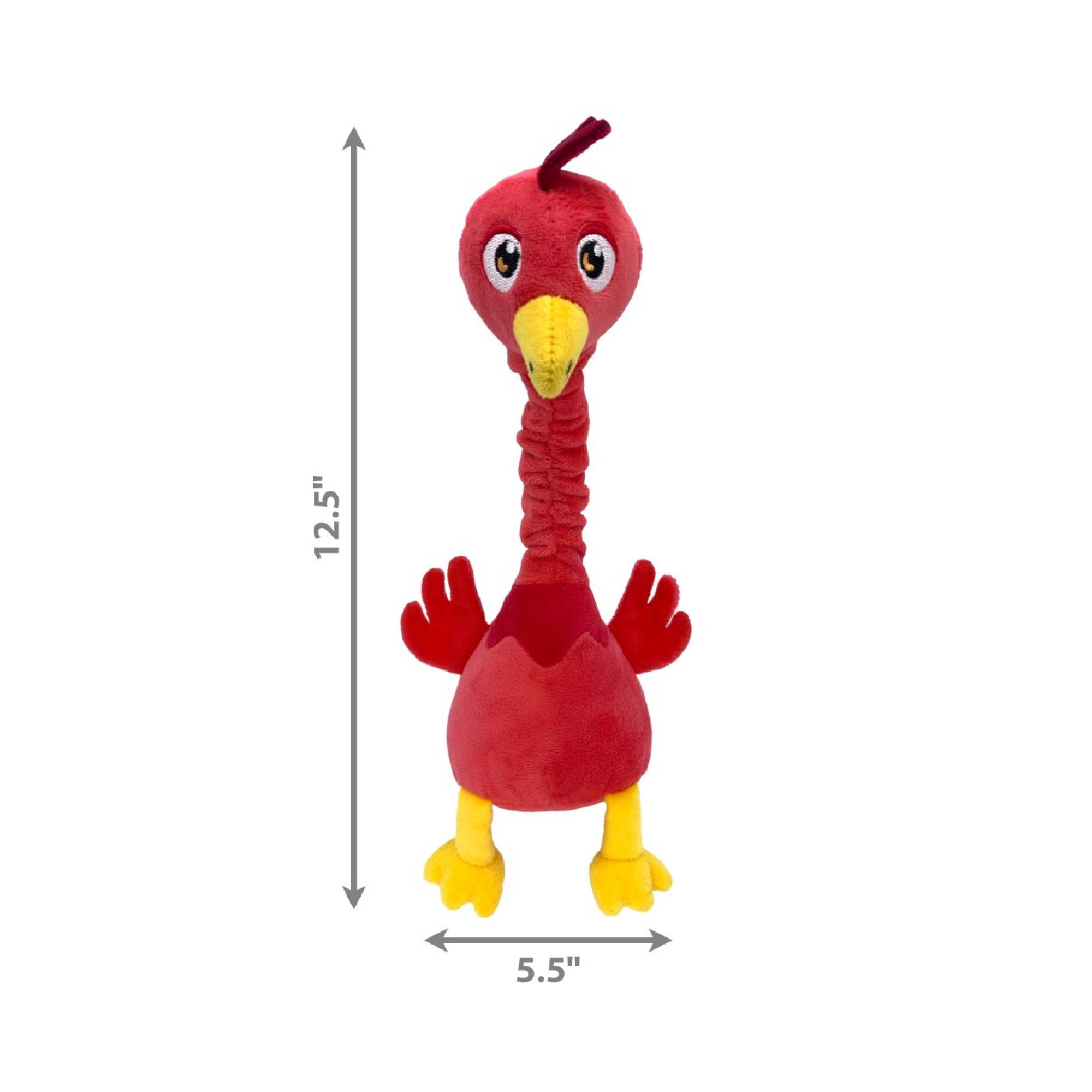 KONG Shakers Bobz Squaker Dog Toy Medium