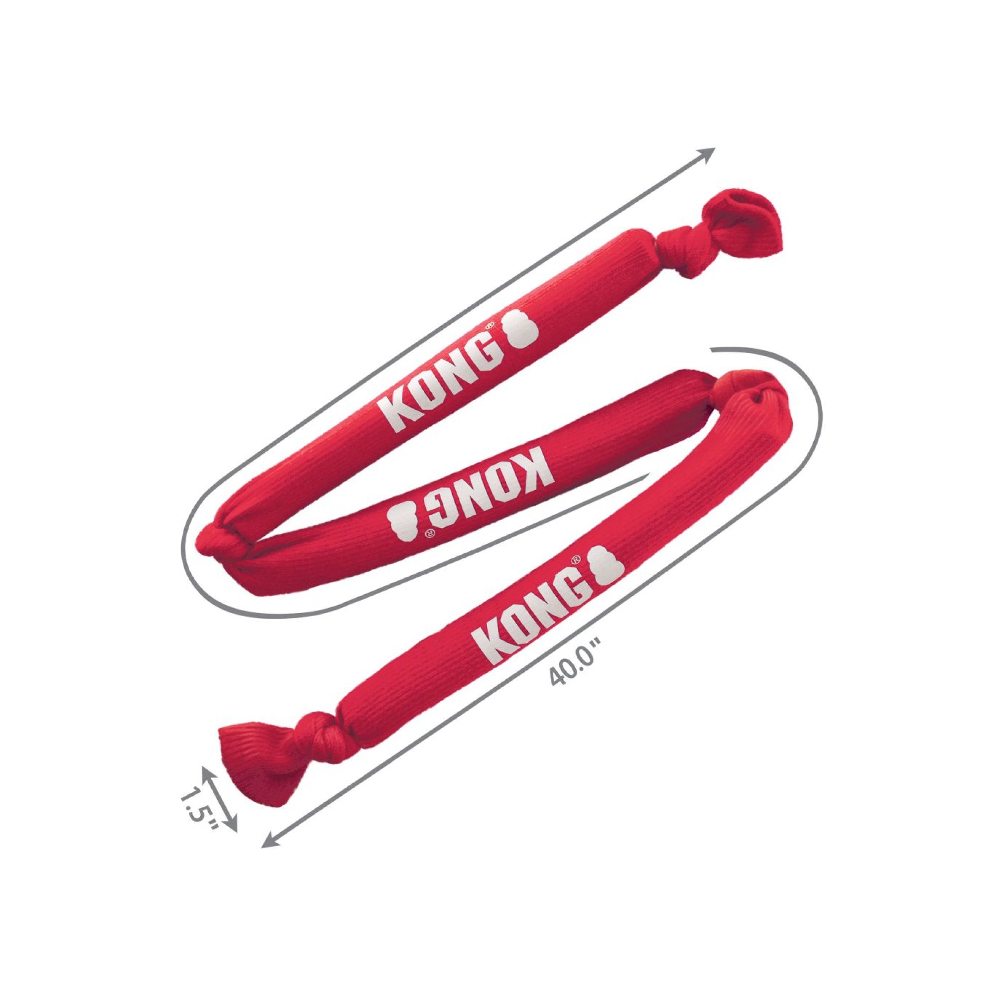 KONG Signature Crunch Rope Dog Toy