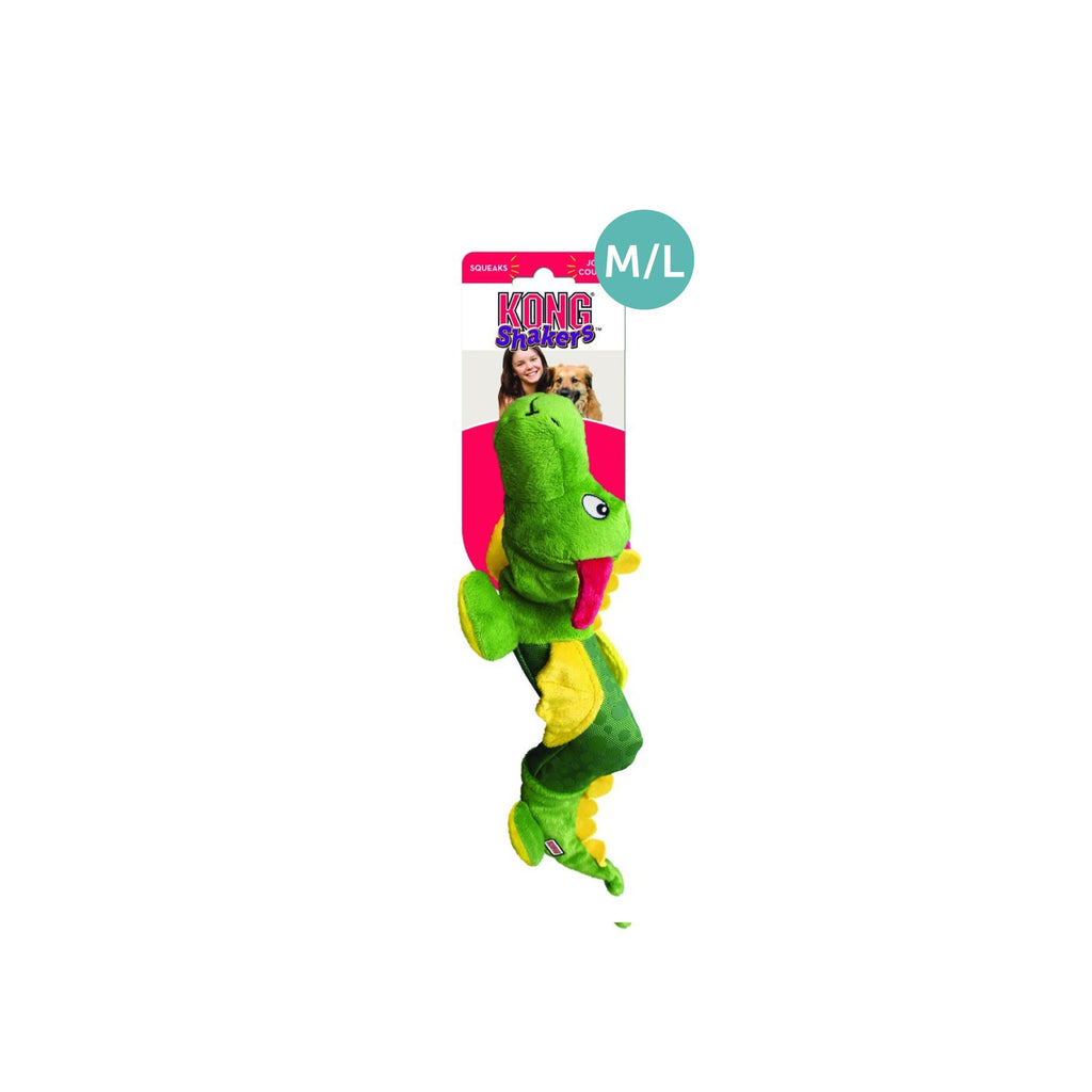 KONG Shakers Dragon Squeaker Dog Toy