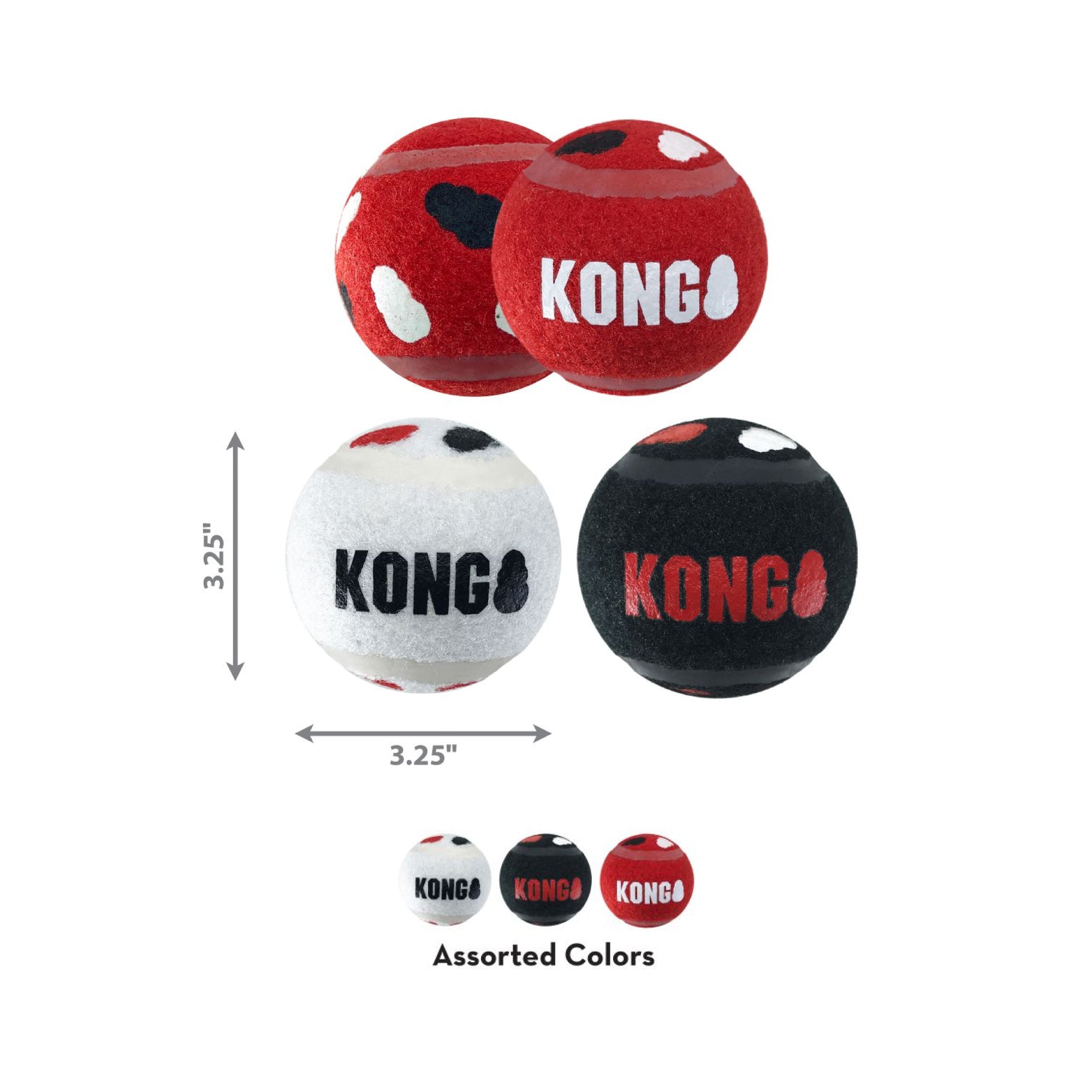 KONG Signature Sport Balls Dog Toy