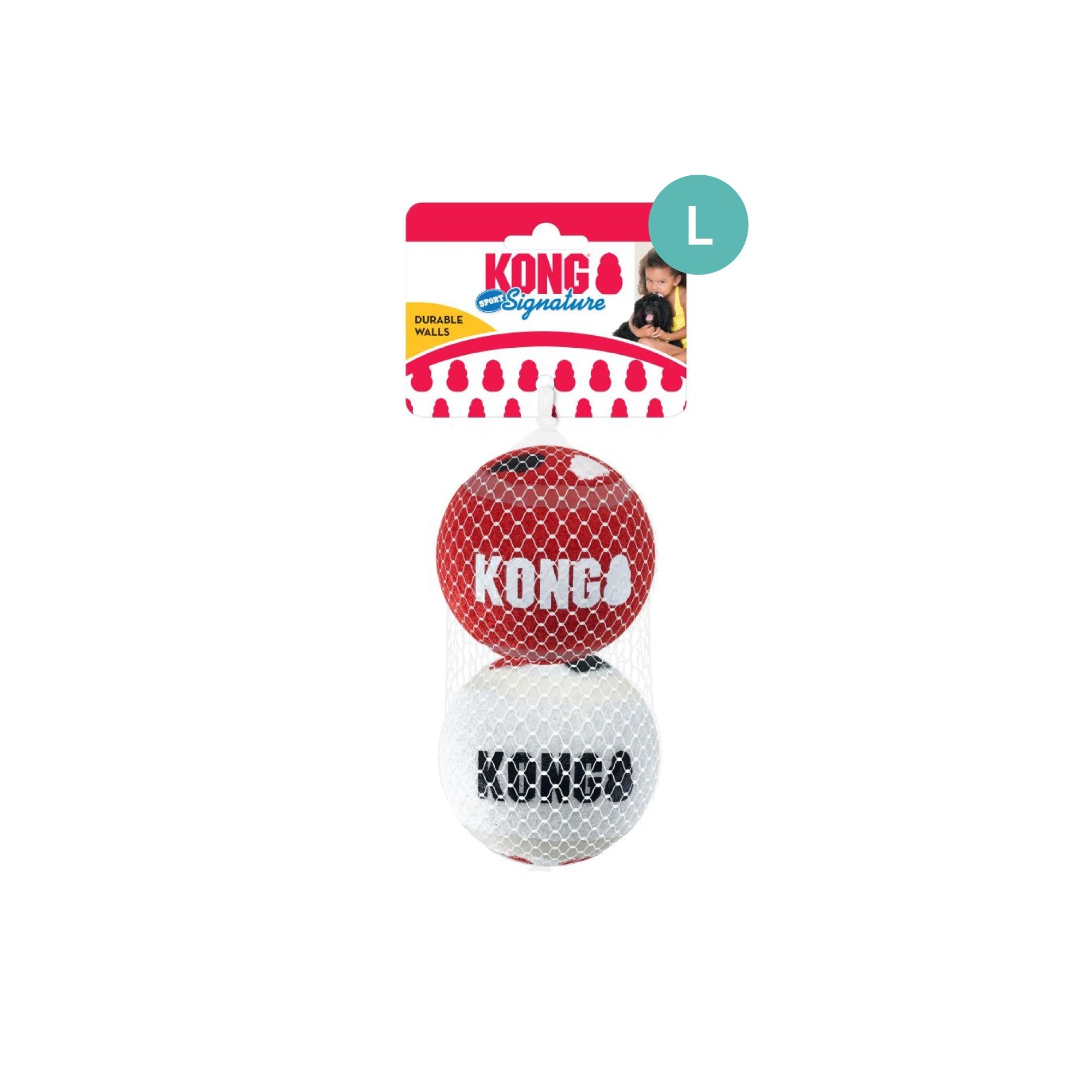 KONG Signature Sport Balls Dog Toy