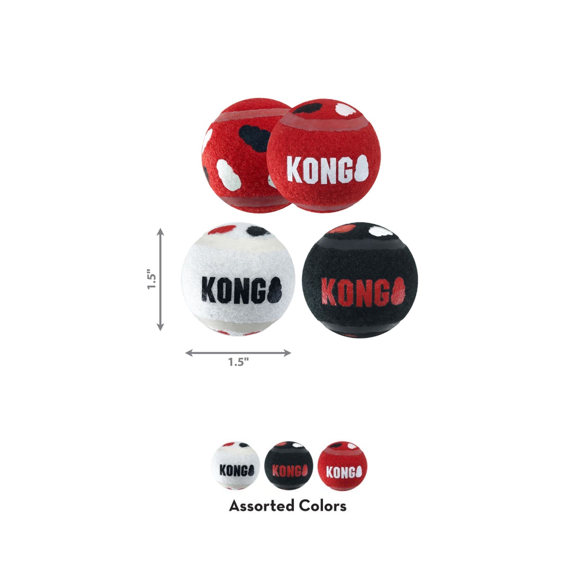 KONG Signature Sport Balls Dog Toy