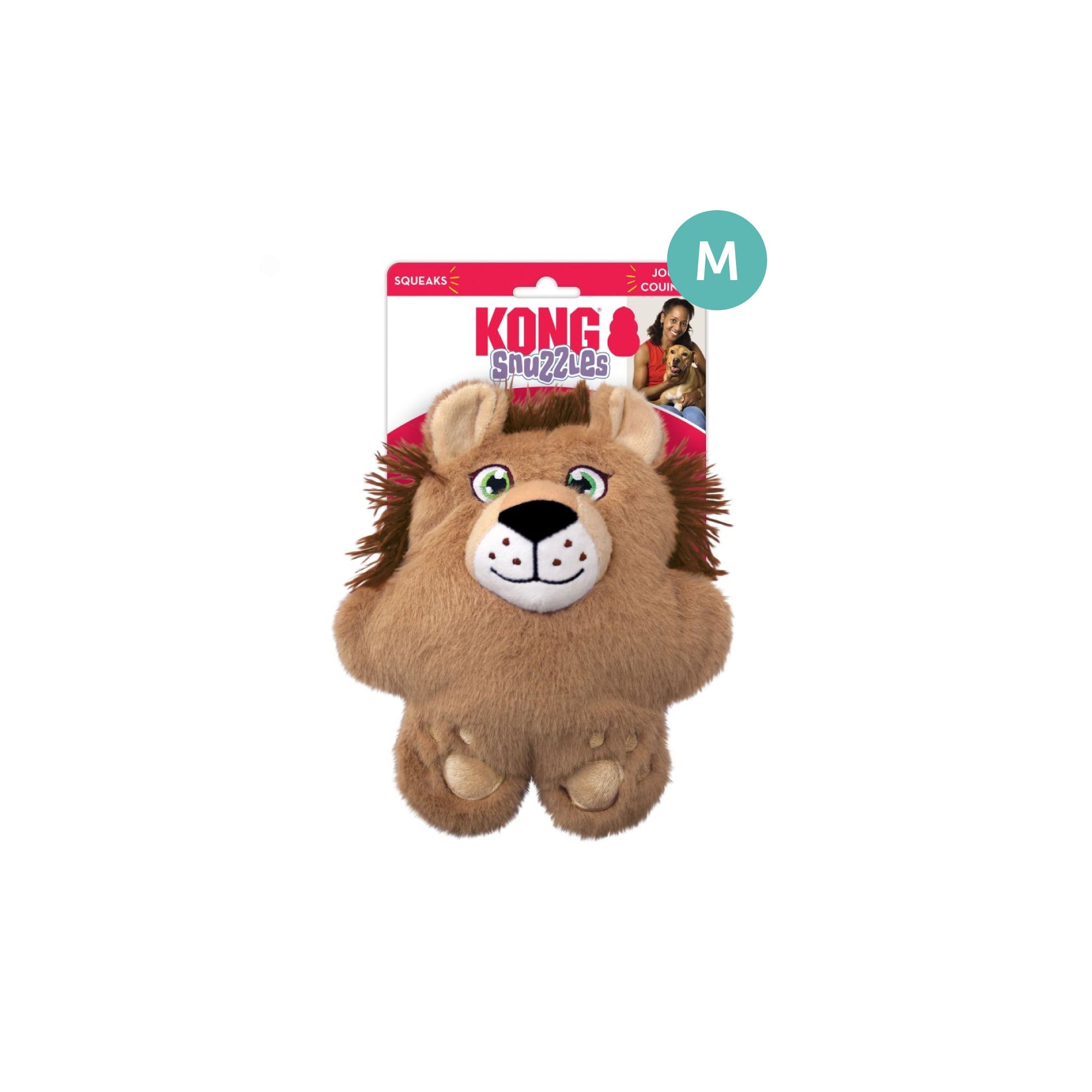 KONG Snuzzles Bunny Squeaker Dog Toy Medium