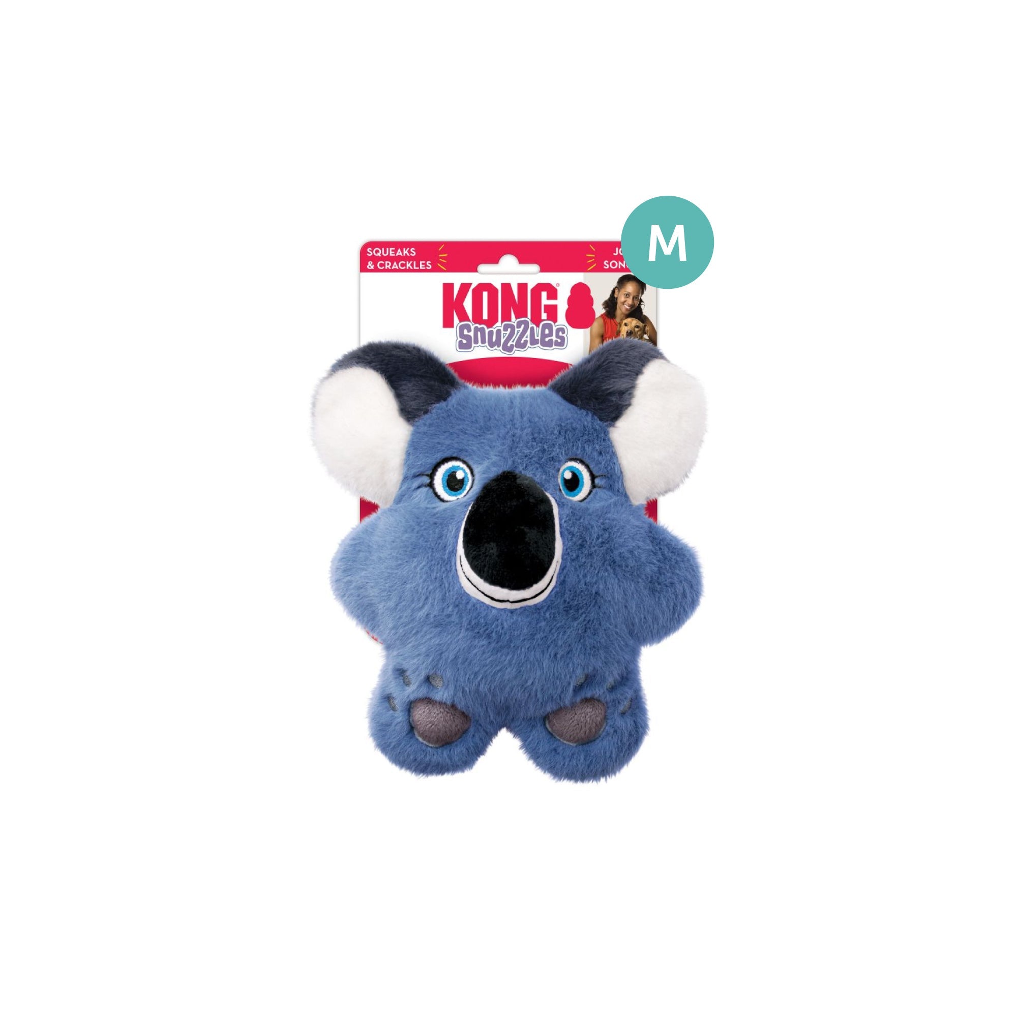KONG Snuzzles Bunny Squeaker Dog Toy Medium