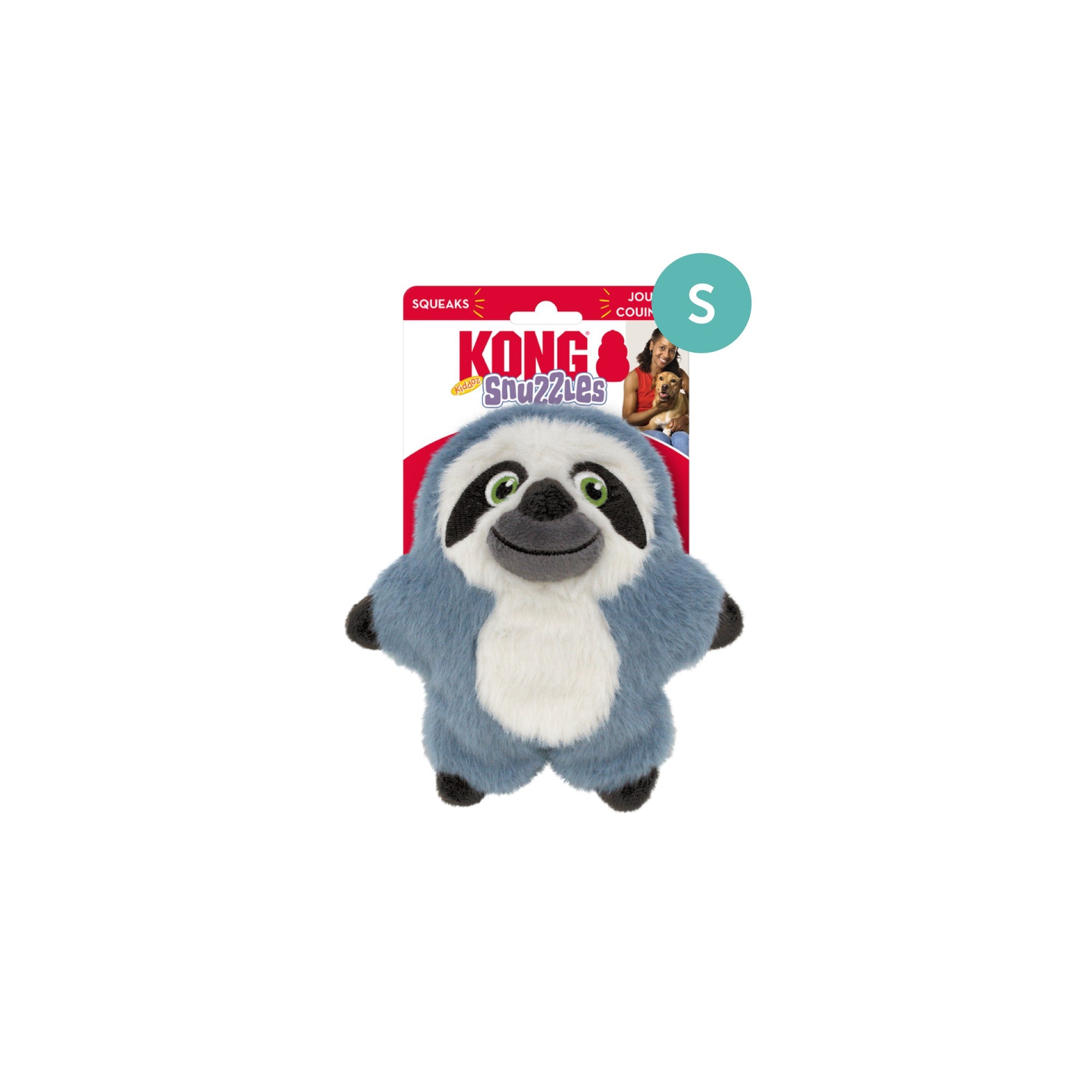 KONG Snuzzles Kiddos Squeaker Dog Toy Small