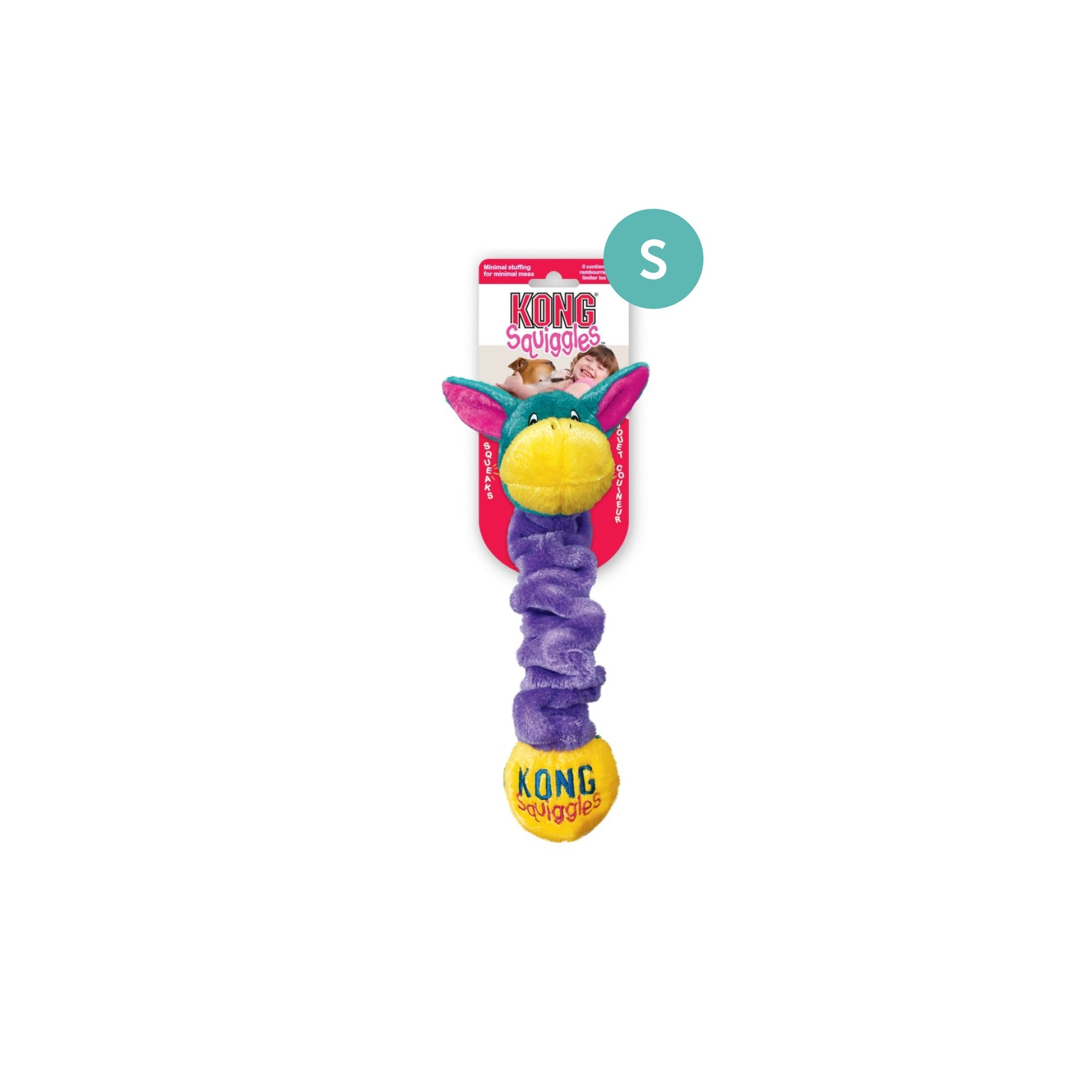 KONG Squiggles Dog Toy Small