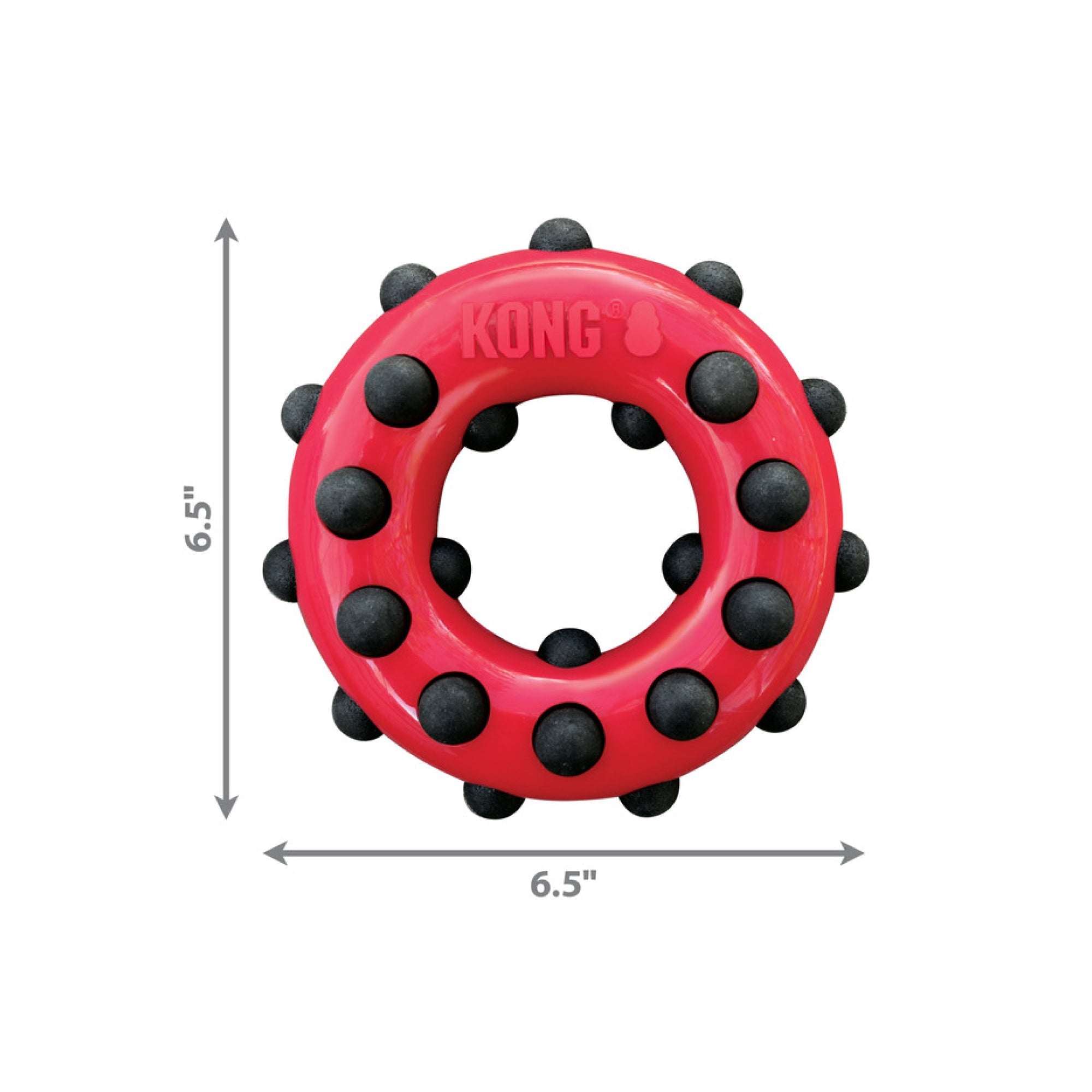 KONG Dotz Squeaker Chew Toy