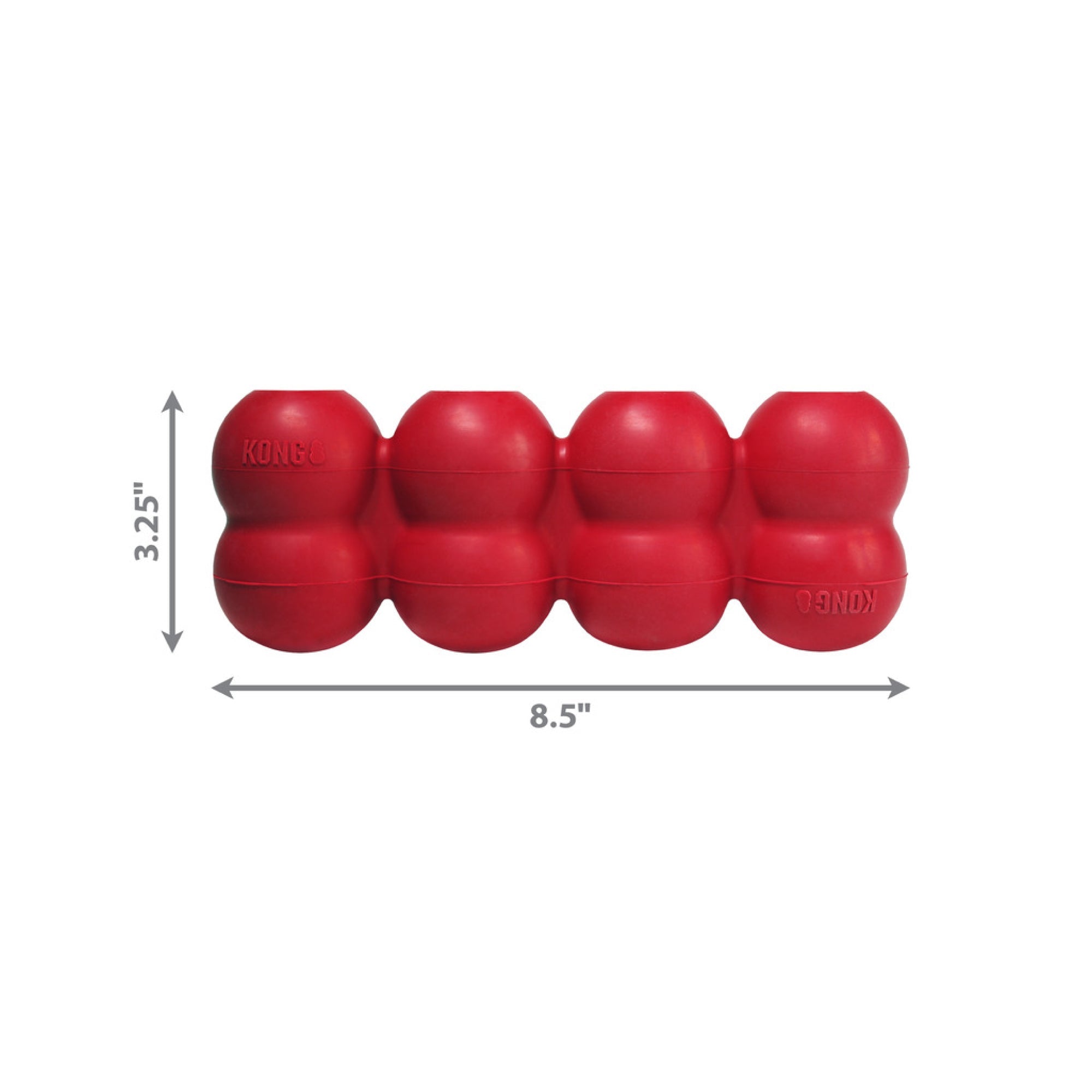 KONG Classic Goodie Ribbon Dog Toy