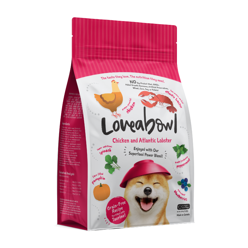 Loveabowl Grain Free Dog Dry Food 250g