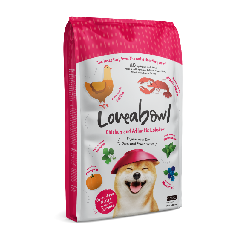 Loveabowl Grain Free Dog Dry Food 10kg