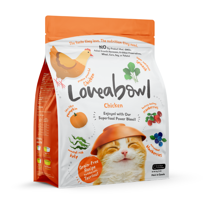 Loveabowl Grain Free Cat Dry Food 1kg