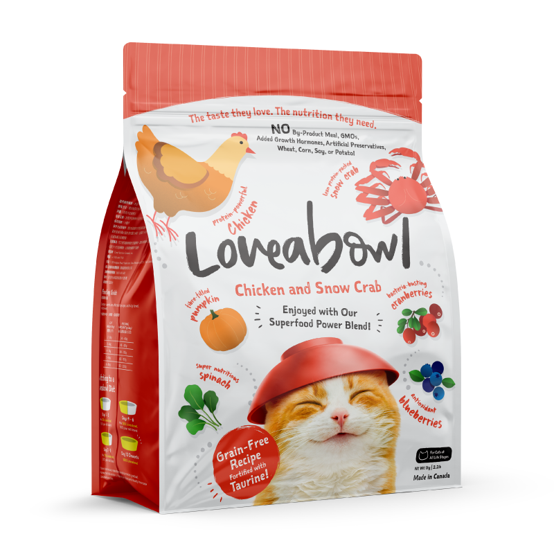 Loveabowl Grain Free Cat Dry Food 1kg