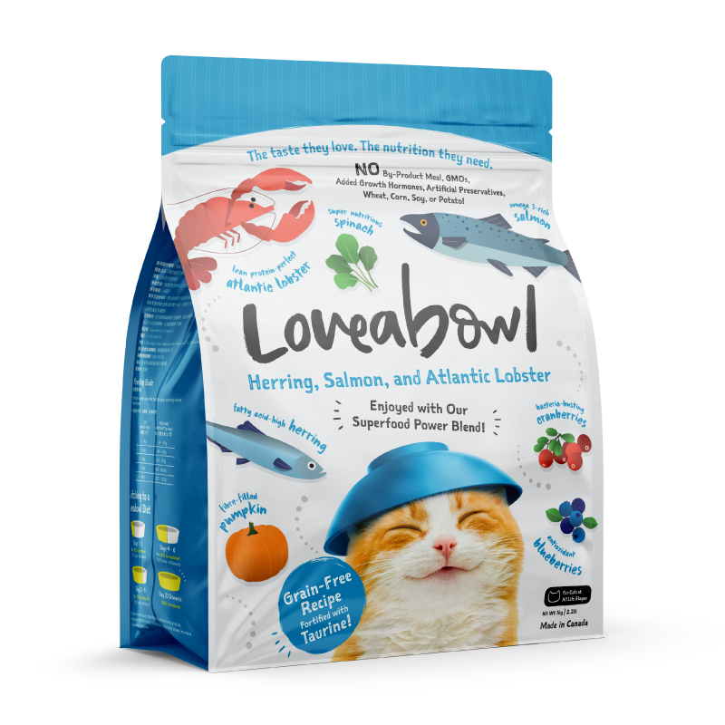 Loveabowl Grain Free Cat Dry Food 1kg