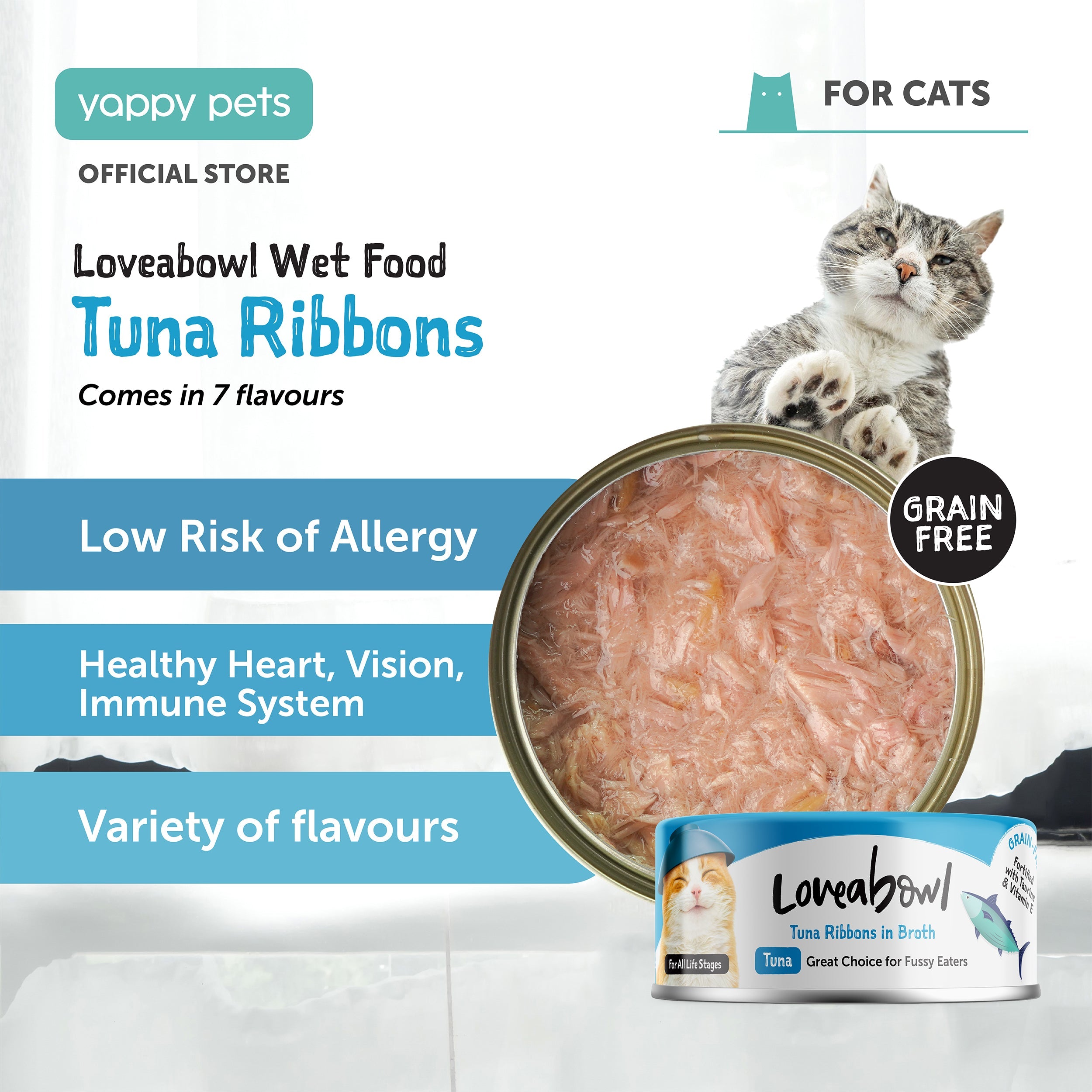 Loveabowl Tuna Broth Cat Wet Food 70g
