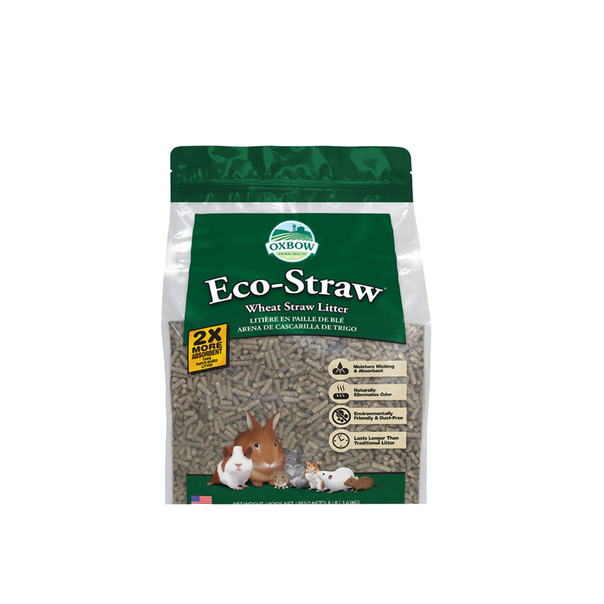 Oxbow Eco-Straw Litter 20lbs