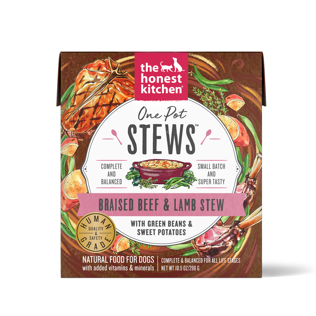 The Honest Kitchen One Pot Stews Wet Dog Food Braised Beef & Lamb 10.05oz